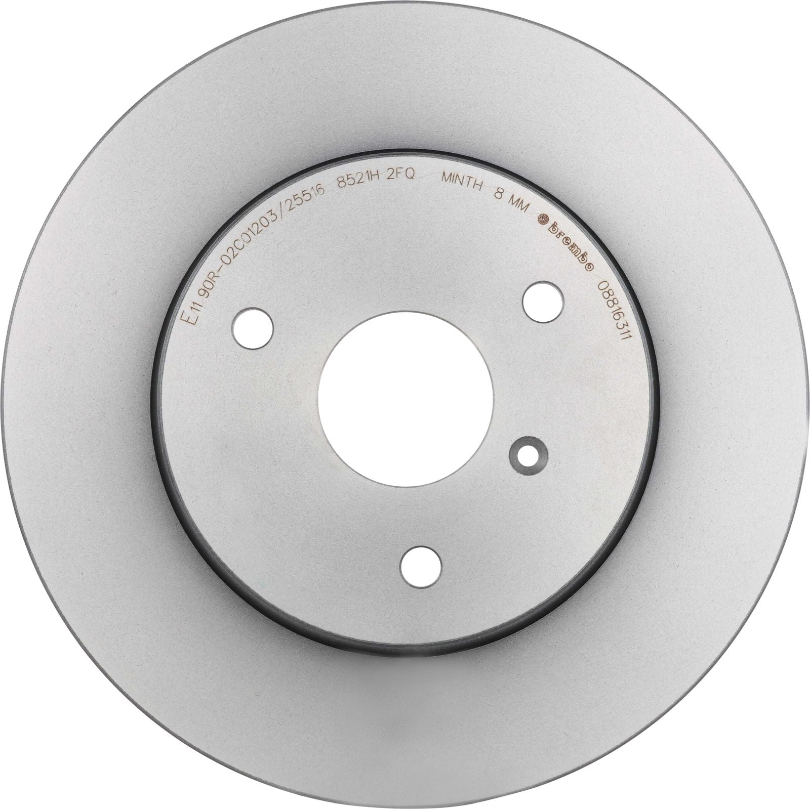 PRIME UV Coated Front Disc Brake Rotor - 08.8163.11_03