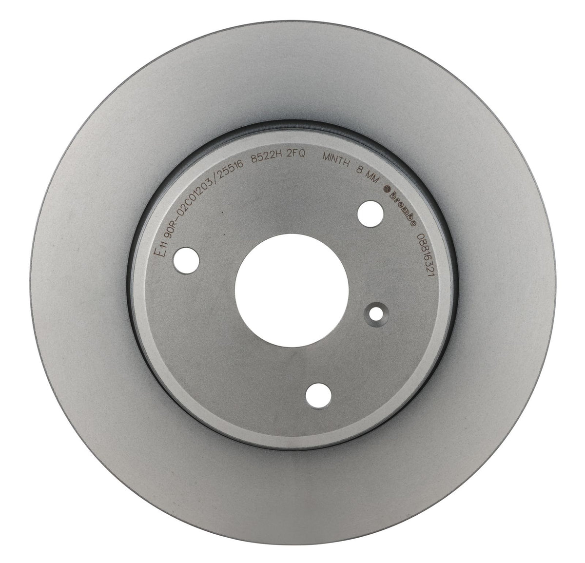 PRIME UV Coated Front Disc Brake Rotor - 08.8163.21_07