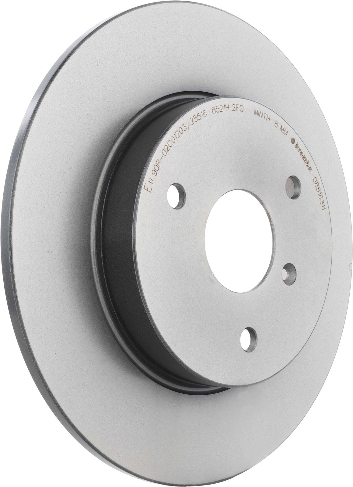 PRIME UV Coated Front Disc Brake Rotor - 08.8163.11_01