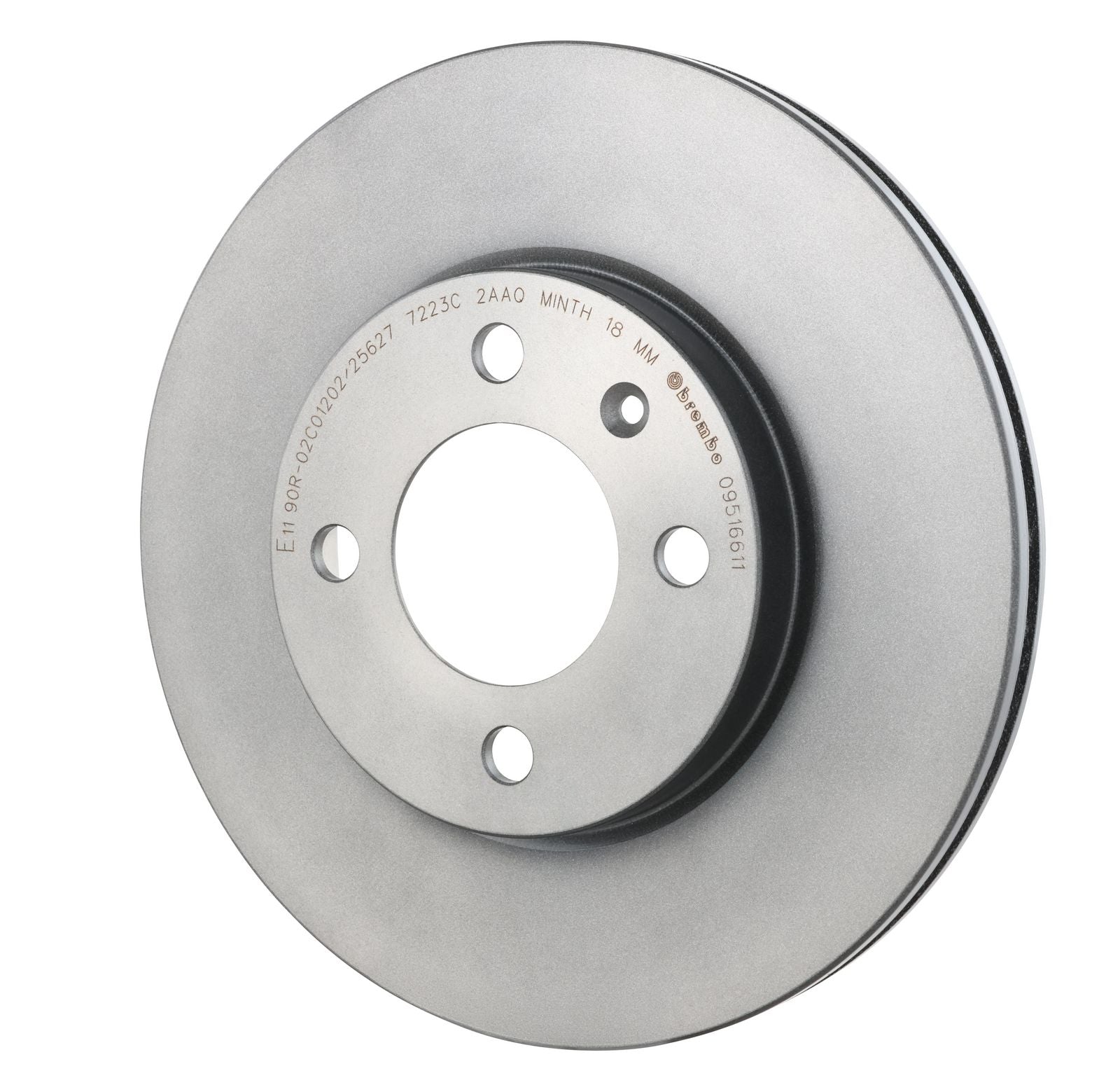 PRIME UV Coated Front Disc Brake Rotor - 09.5166.11_09