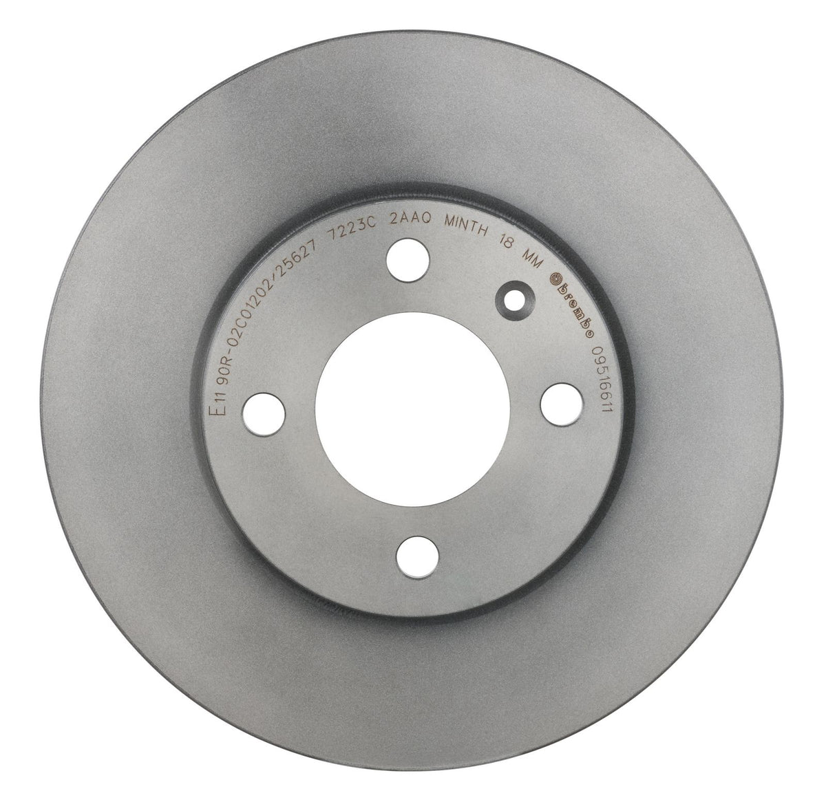 PRIME UV Coated Front Disc Brake Rotor - 09.5166.11_07