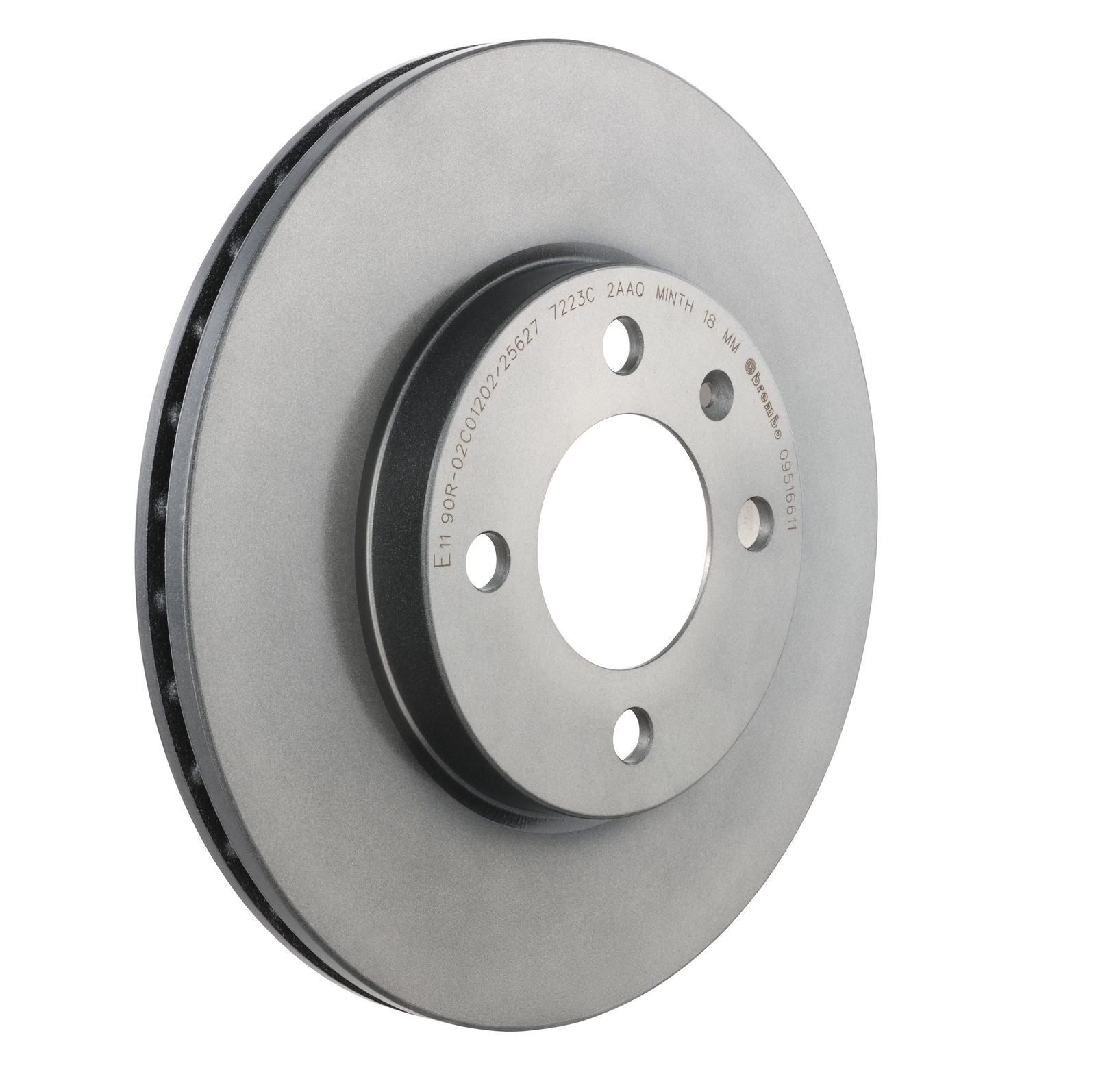 PRIME UV Coated Front Disc Brake Rotor - 09.5166.11_28