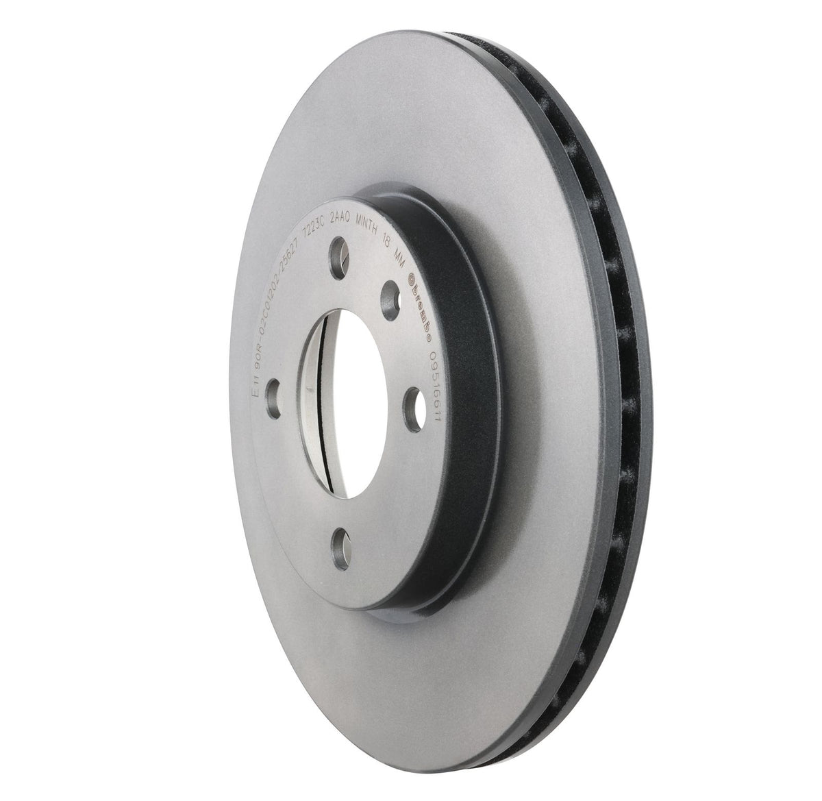 PRIME UV Coated Front Disc Brake Rotor - 09.5166.11_11