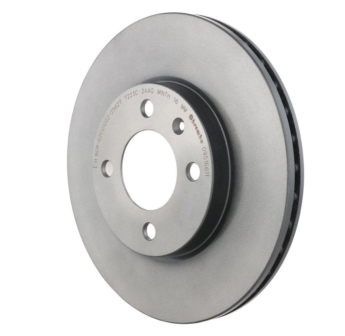 PRIME UV Coated Front Disc Brake Rotor - 09.5166.11_10