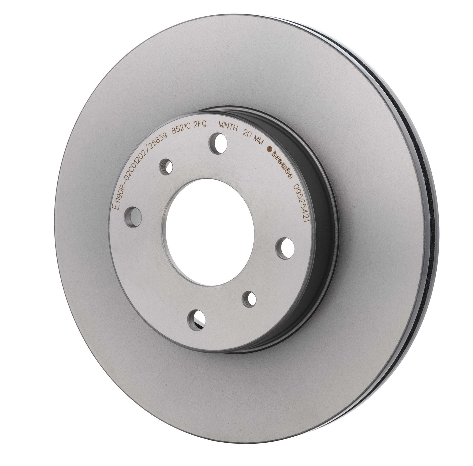 PRIME UV Coated Front Disc Brake Rotor - 09.5254.21_08