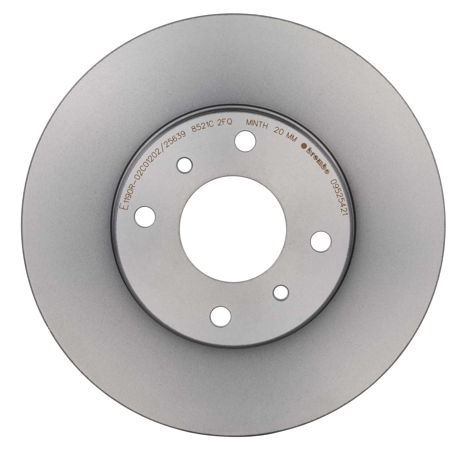 PRIME UV Coated Front Disc Brake Rotor - 09.5254.21_06