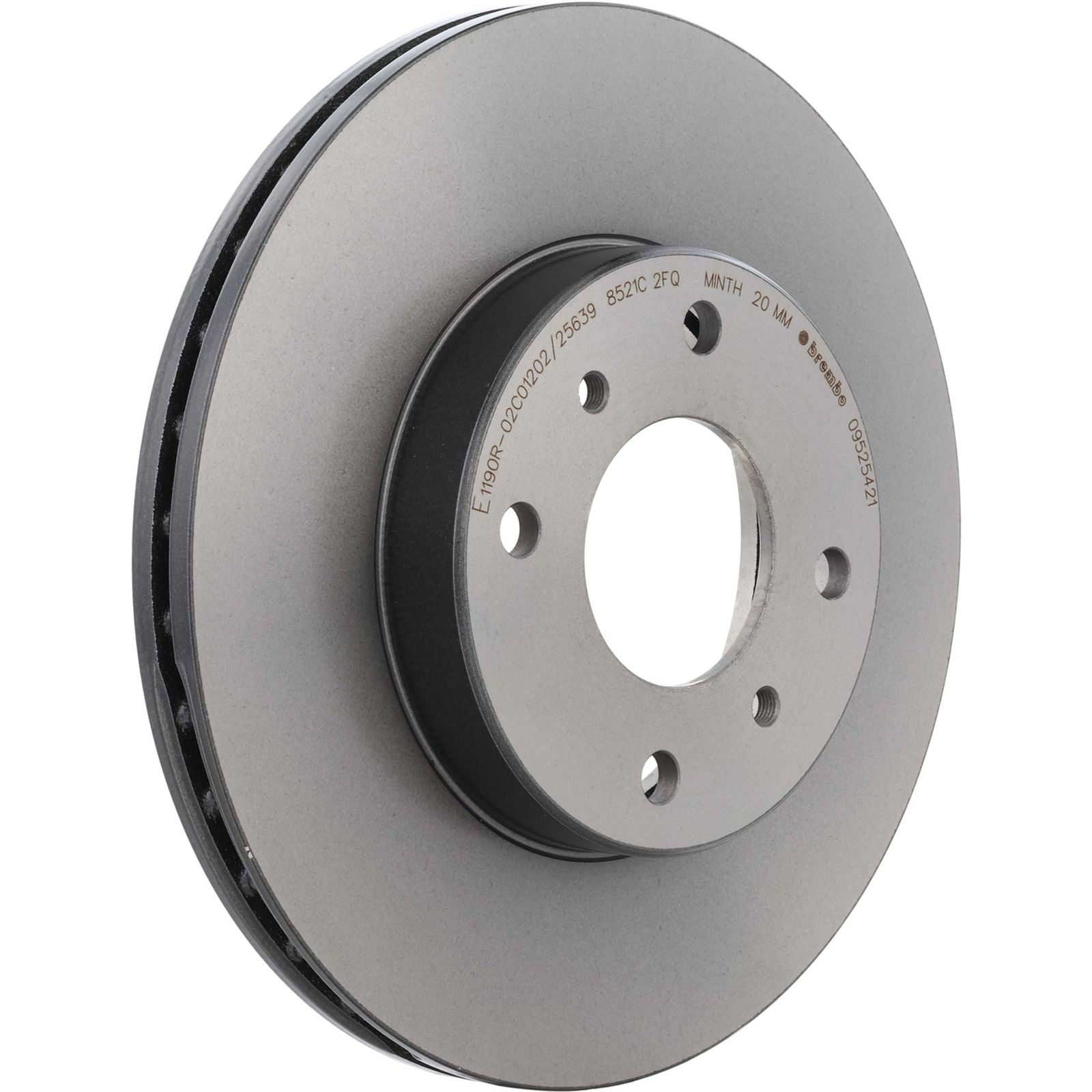 PRIME UV Coated Front Disc Brake Rotor - 09.5254.21_05