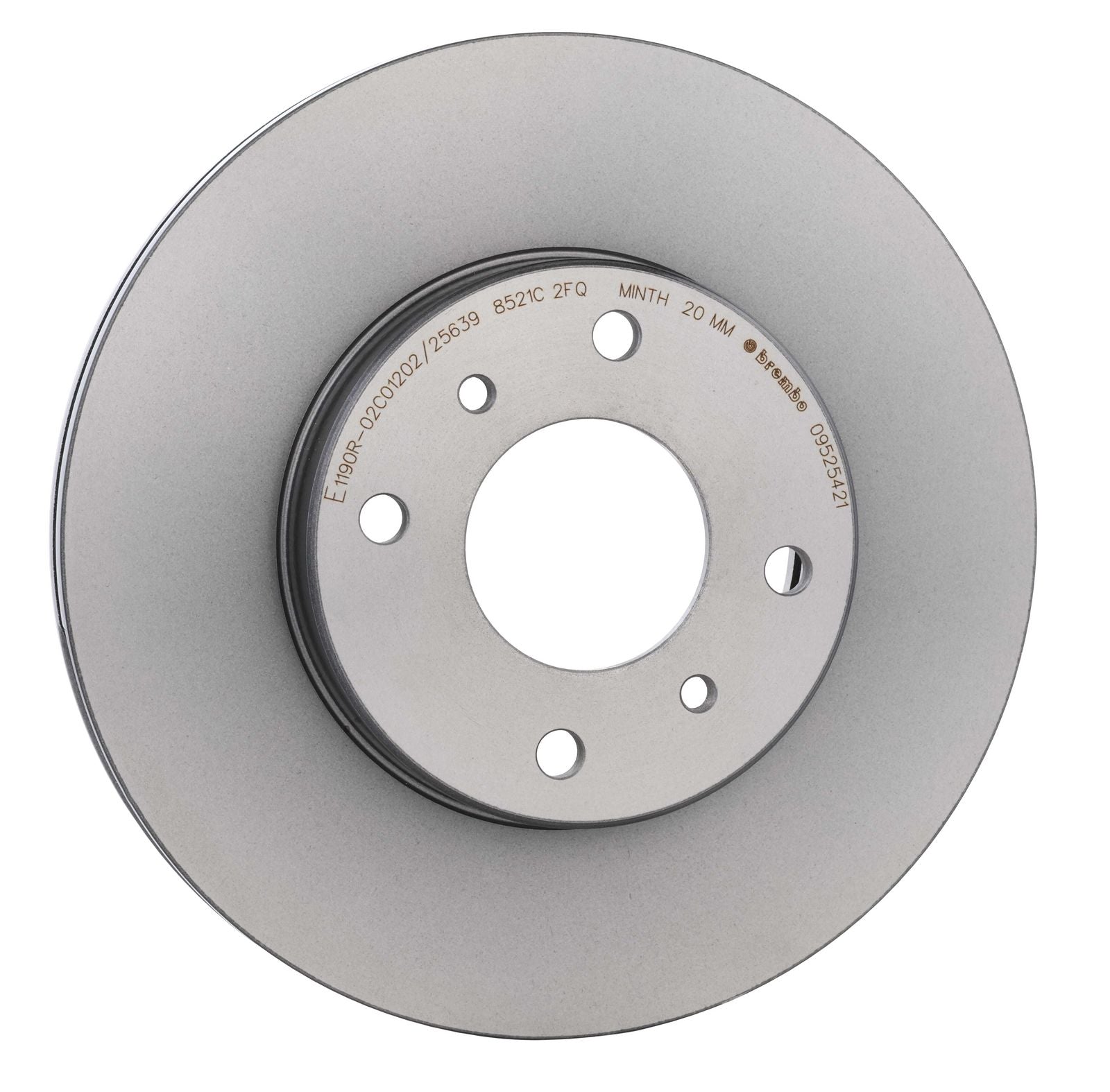 PRIME UV Coated Front Disc Brake Rotor - 09.5254.21_29