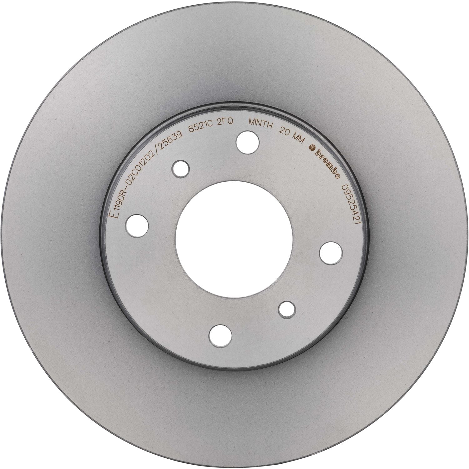 PRIME UV Coated Front Disc Brake Rotor - 09.5254.21_02