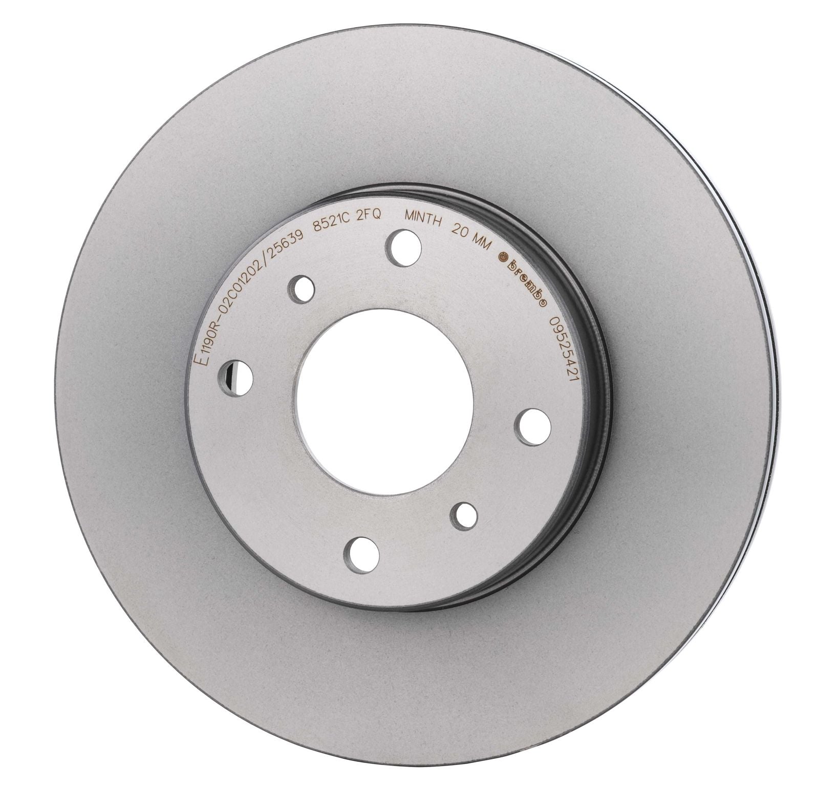 PRIME UV Coated Front Disc Brake Rotor - 09.5254.21_07
