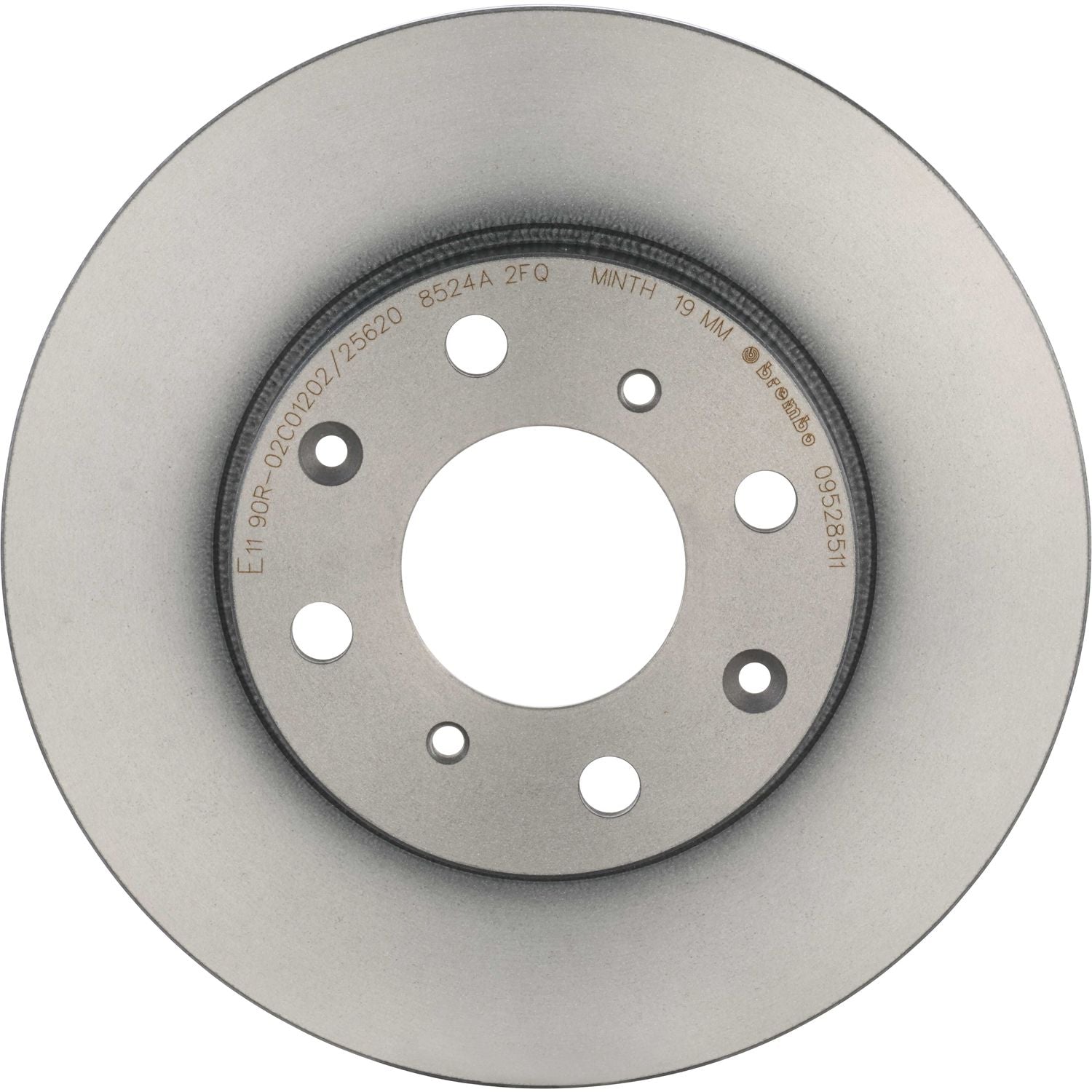 PRIME UV Coated Front Disc Brake Rotor - 09.5285.11_02