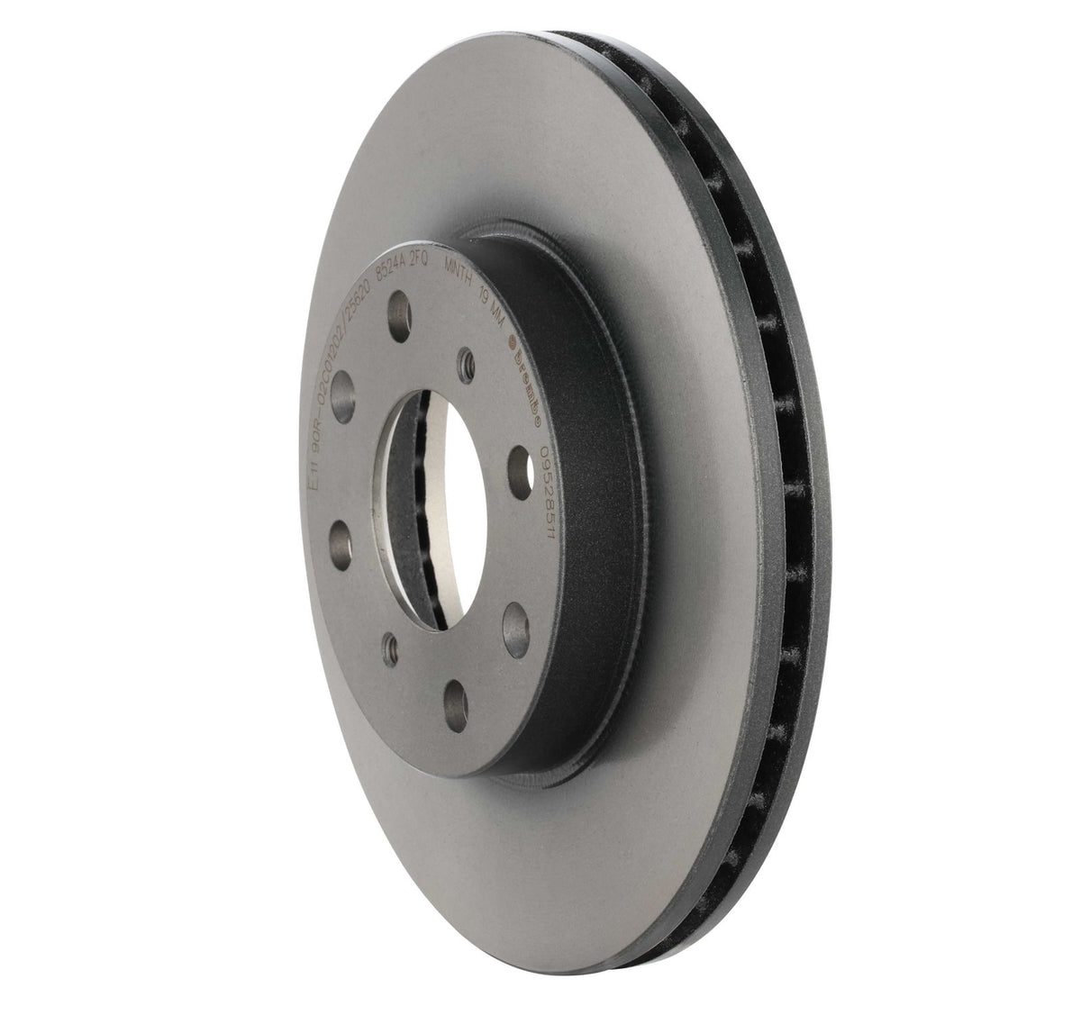 PRIME UV Coated Front Disc Brake Rotor - 09.5285.11_11