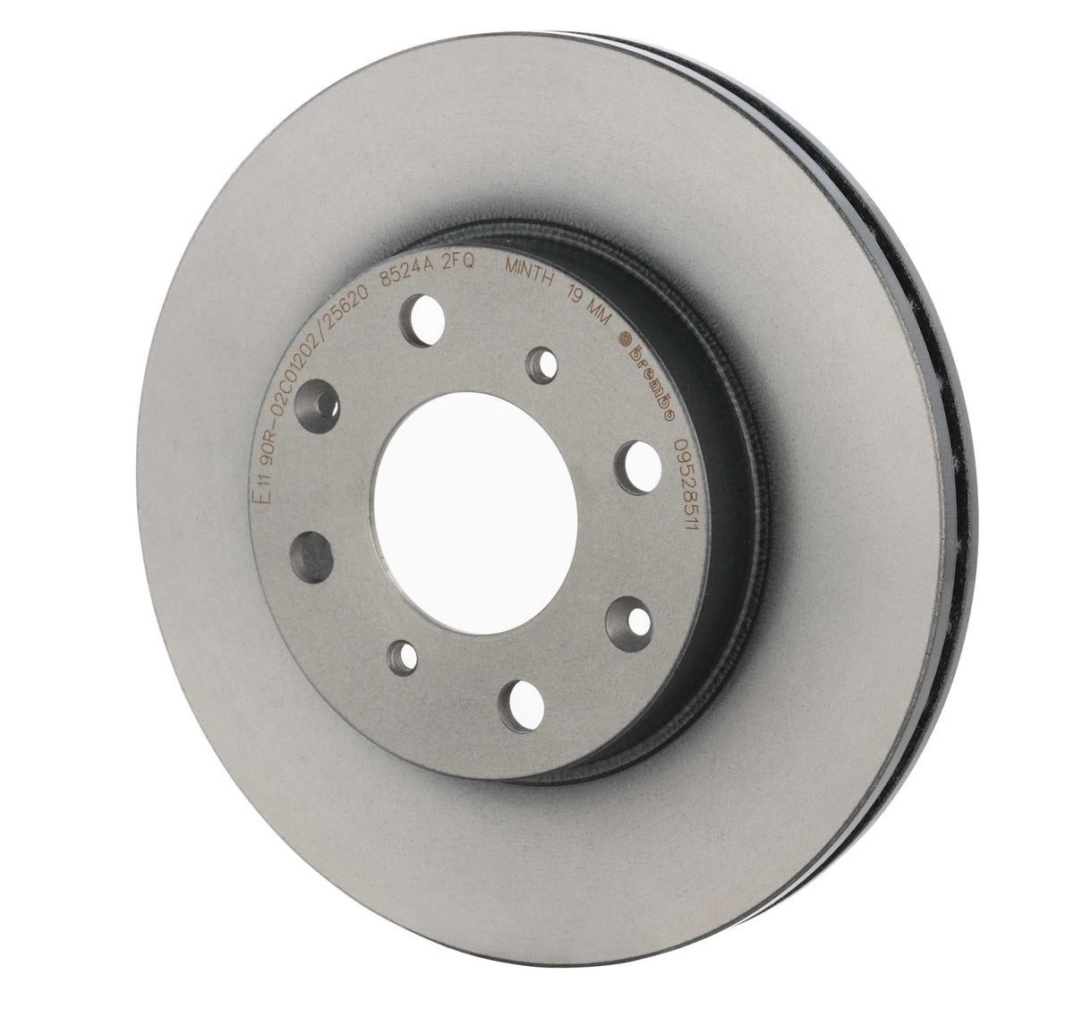 PRIME UV Coated Front Disc Brake Rotor - 09.5285.11_09