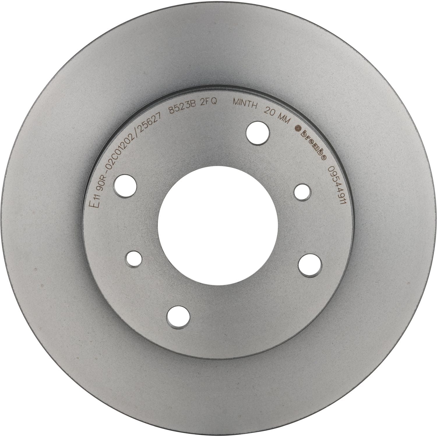 PRIME UV Coated Front Disc Brake Rotor - 09.5449.11_02