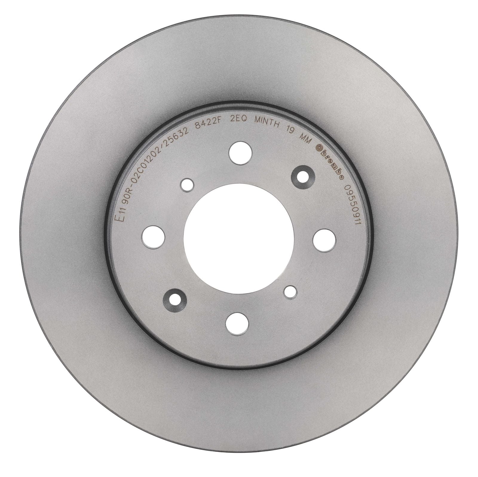 PRIME UV Coated Front Disc Brake Rotor - 09.5509.11_02