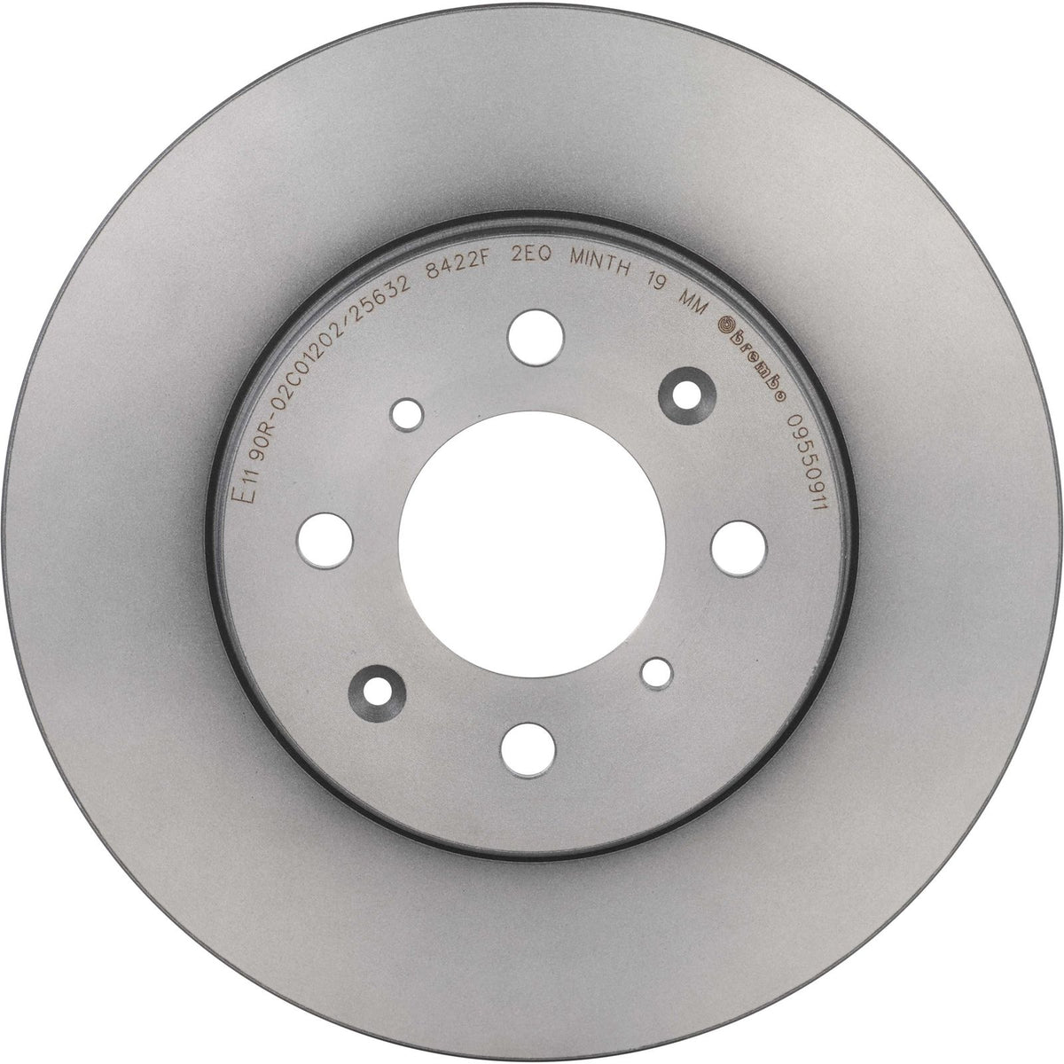 PRIME UV Coated Front Disc Brake Rotor - 09.5509.11_28
