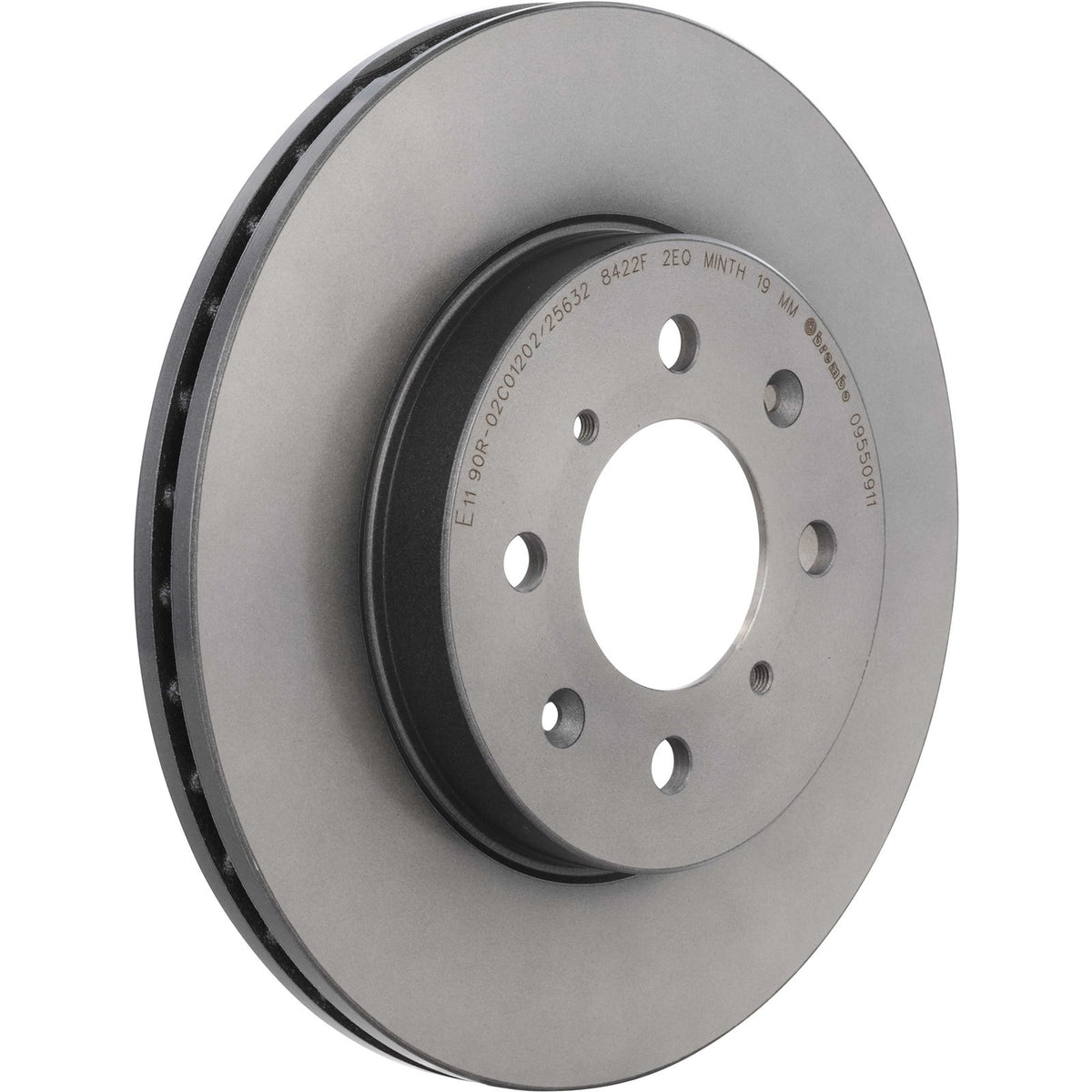 PRIME UV Coated Front Disc Brake Rotor - 09.5509.11_26