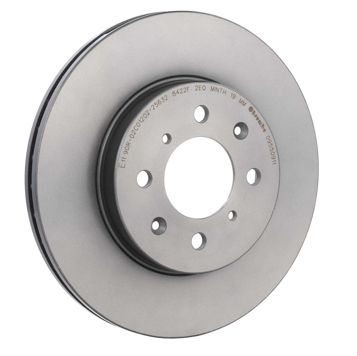 PRIME UV Coated Front Disc Brake Rotor - 09.5509.11_24