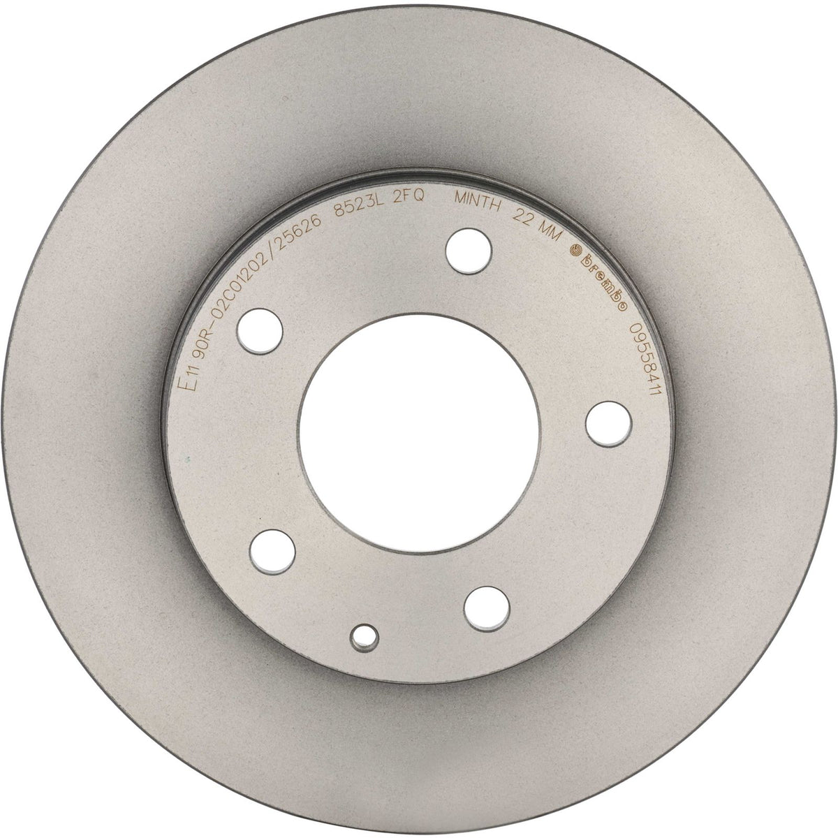 PRIME UV Coated Front Disc Brake Rotor - 09.5584.11_02