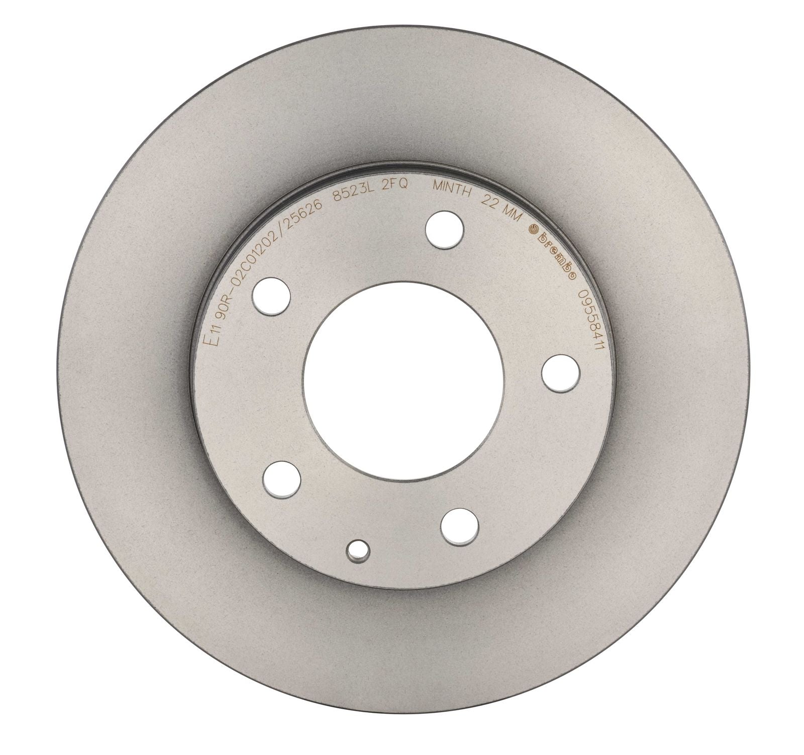 PRIME UV Coated Front Disc Brake Rotor - 09.5584.11_06