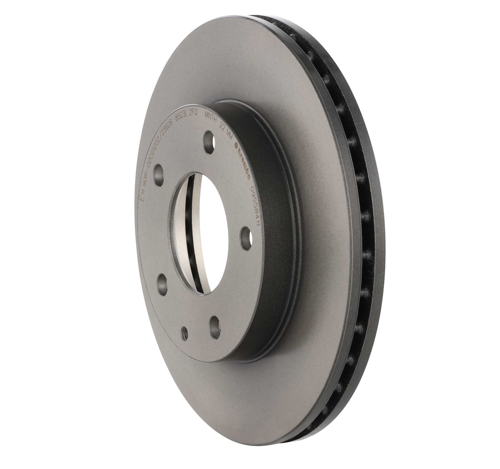 PRIME UV Coated Front Disc Brake Rotor - 09.5584.11_10