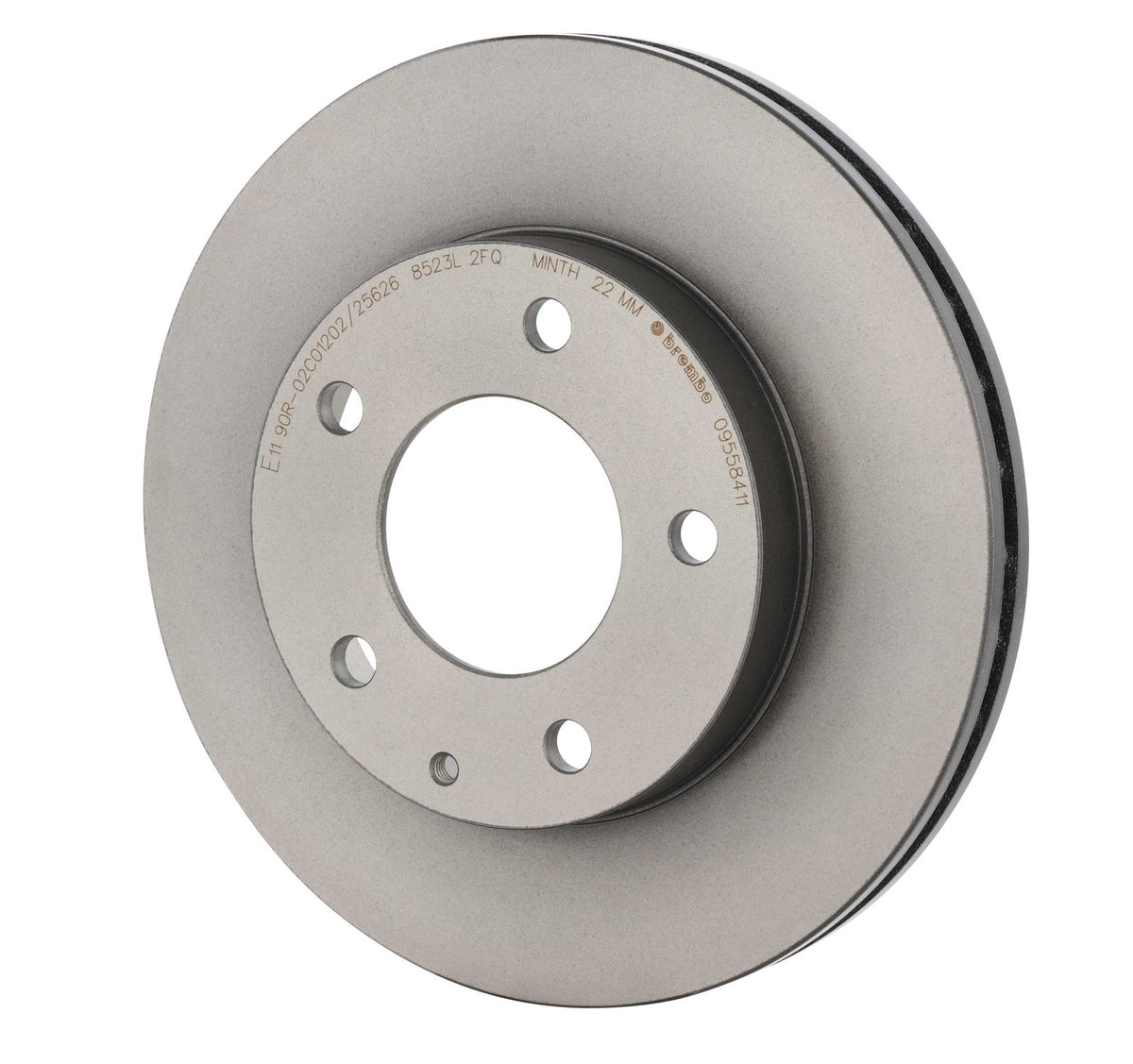 PRIME UV Coated Front Disc Brake Rotor - 09.5584.11_08