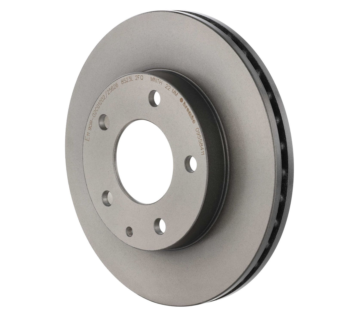 PRIME UV Coated Front Disc Brake Rotor - 09.5584.11_09