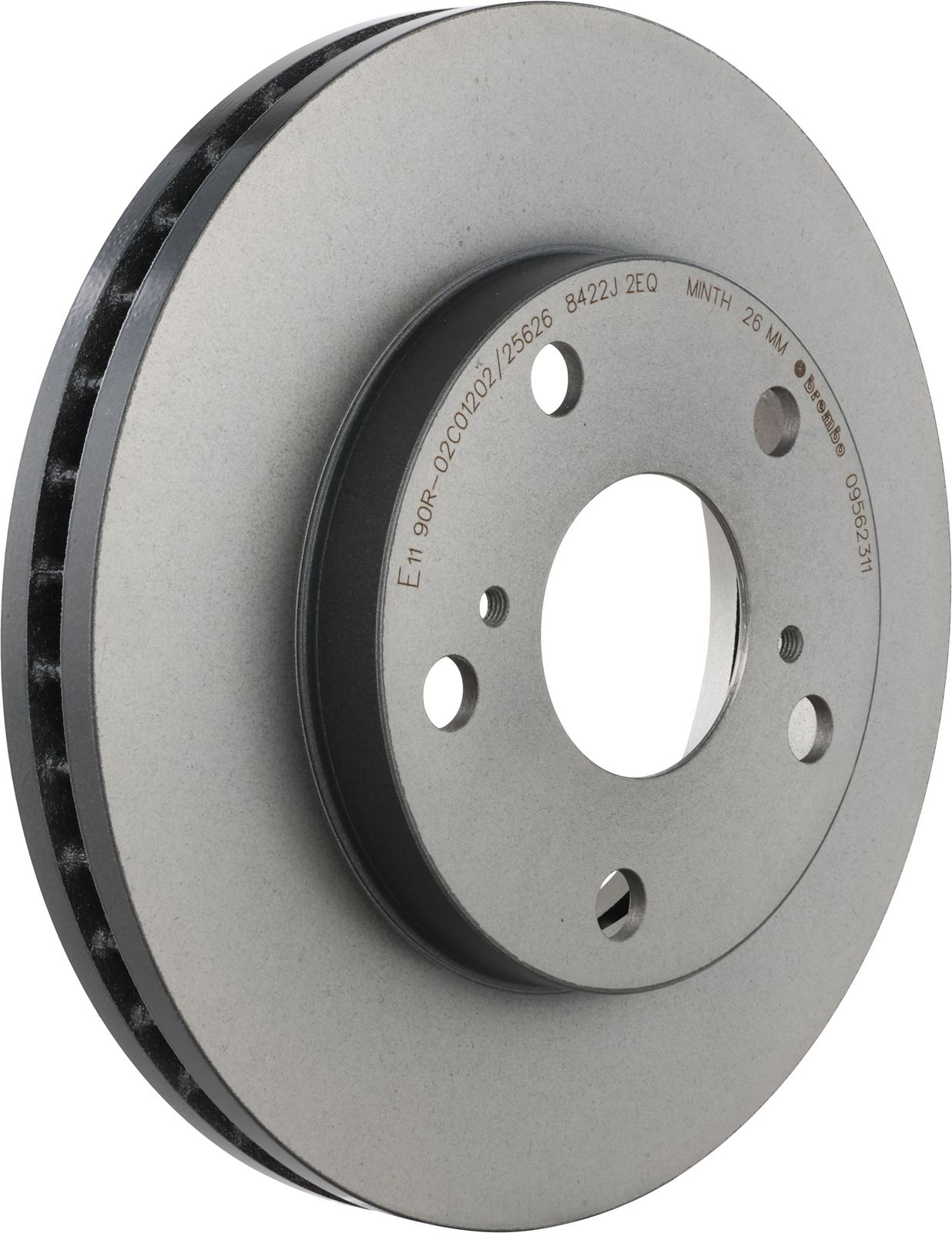 PRIME UV Coated Front Disc Brake Rotor - 09.5623.11_01