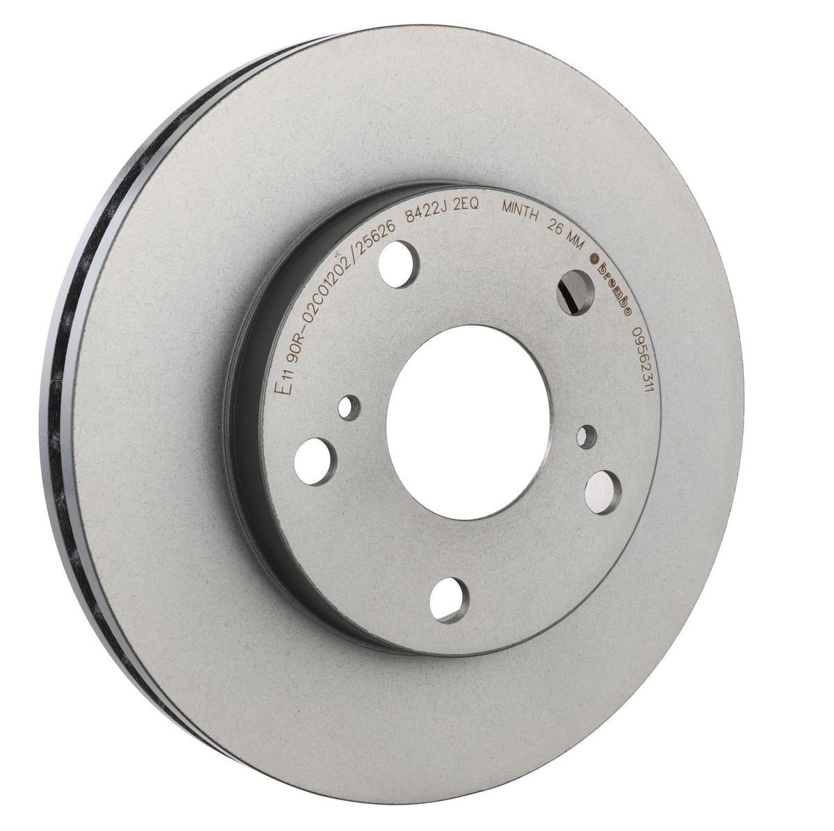 PRIME UV Coated Front Disc Brake Rotor - 09.5623.11_28