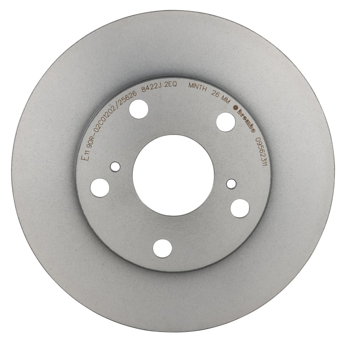 PRIME UV Coated Front Disc Brake Rotor - 09.5623.11_06