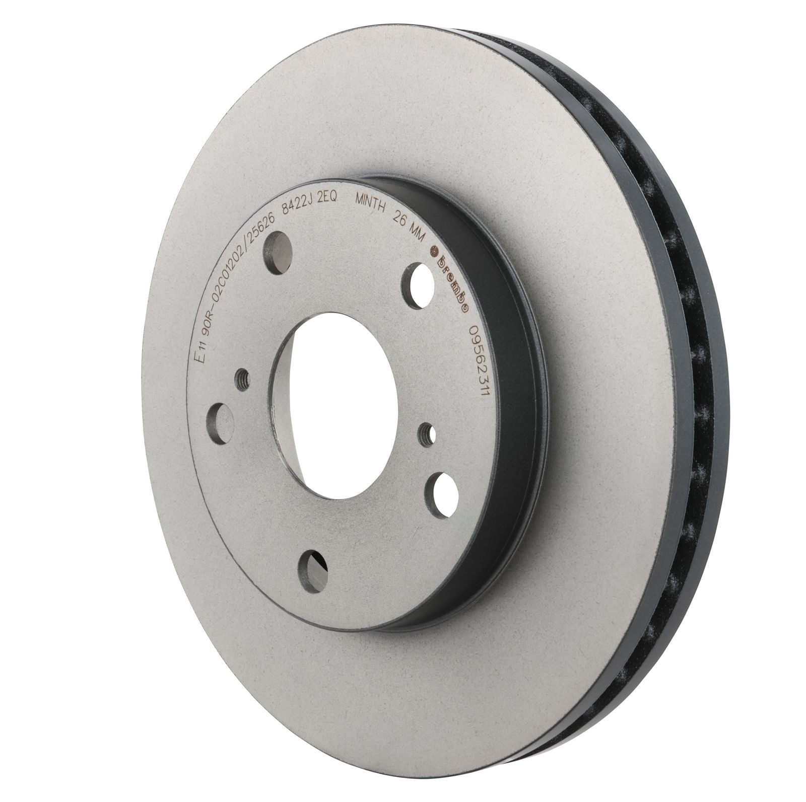 PRIME UV Coated Front Disc Brake Rotor - 09.5623.11_09