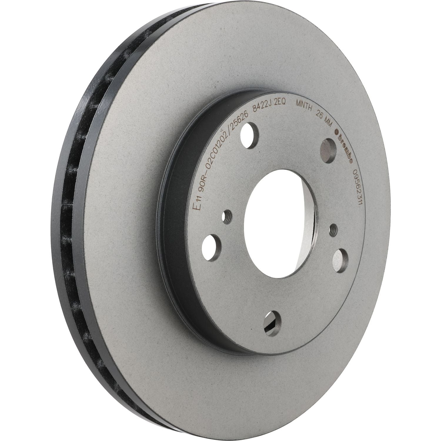 PRIME UV Coated Front Disc Brake Rotor - 09.5623.11_02