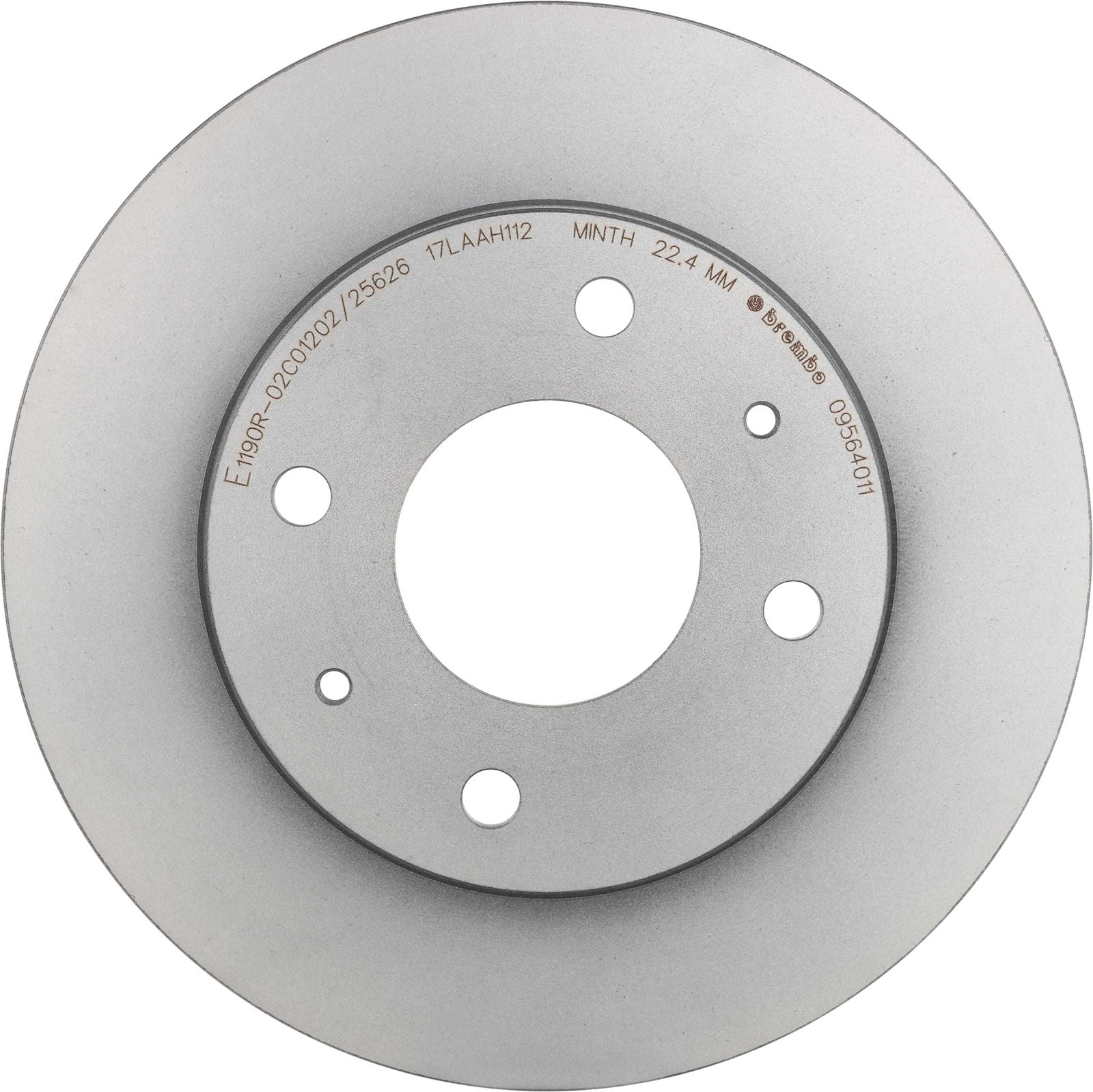 PRIME UV Coated Front Disc Brake Rotor - 09.5640.11_03