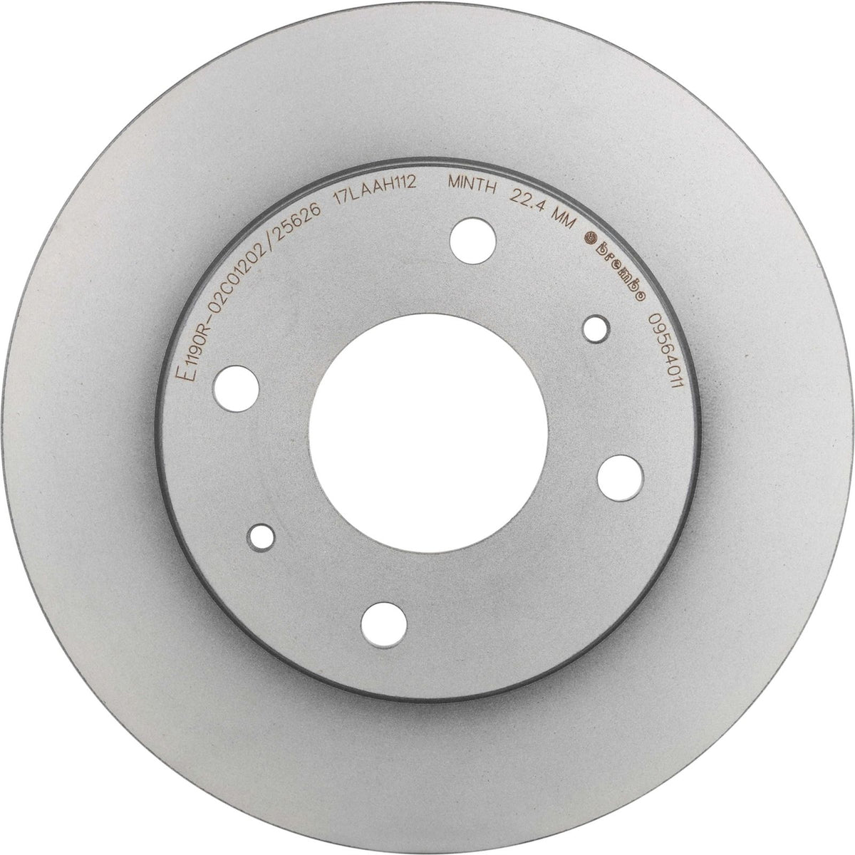 PRIME UV Coated Front Disc Brake Rotor - 09.5640.11_03