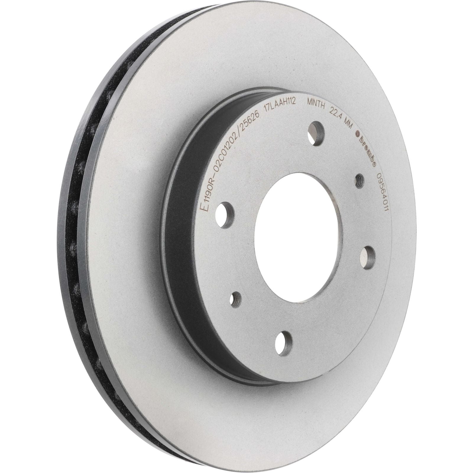 PRIME UV Coated Front Disc Brake Rotor - 09.5640.11_04