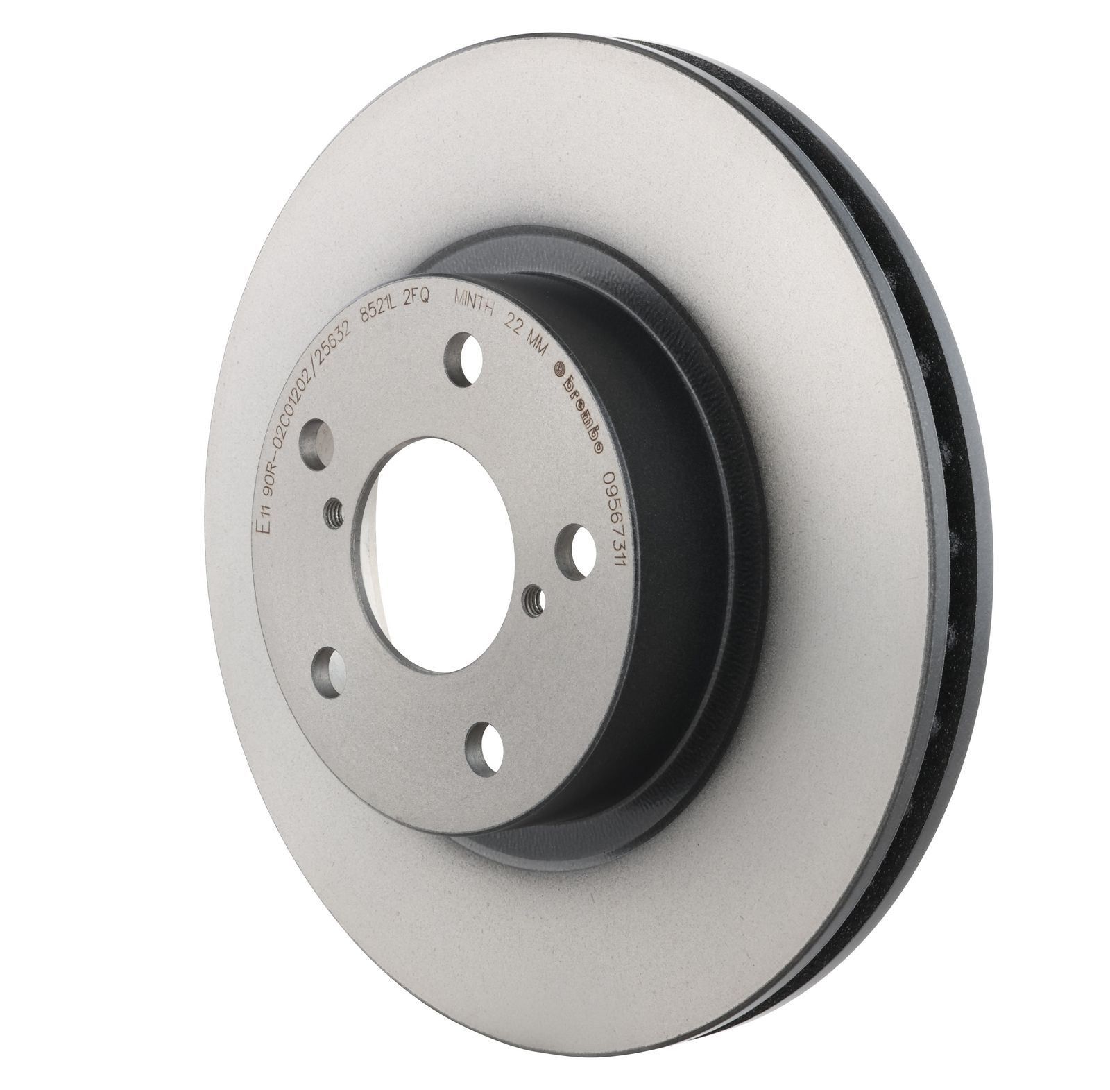 PRIME UV Coated Front Disc Brake Rotor - 09.5673.11_10