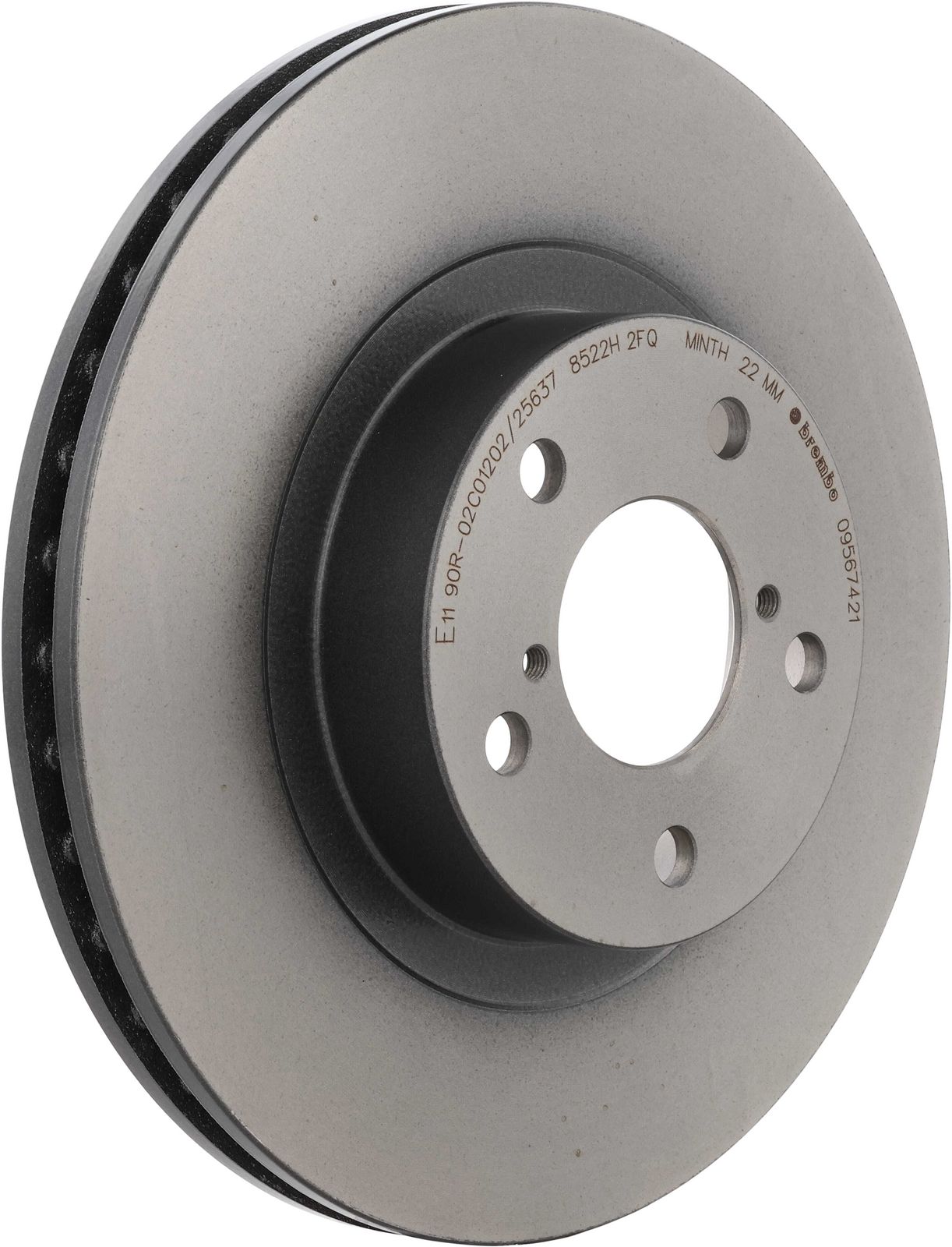 PRIME UV Coated Front Disc Brake Rotor - 09.5674.21_01