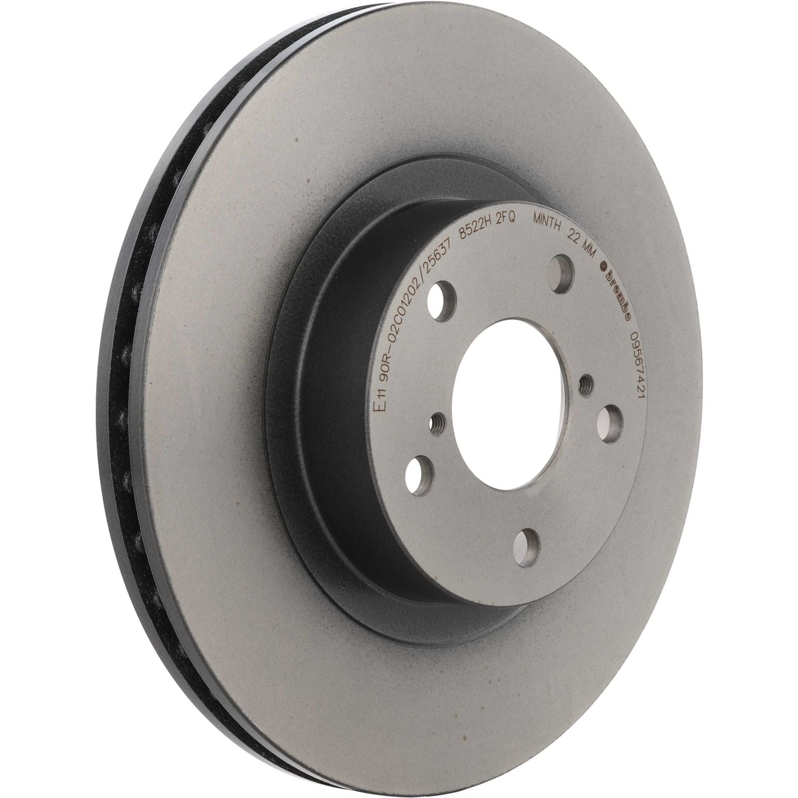 PRIME UV Coated Front Disc Brake Rotor - 09.5674.21_03