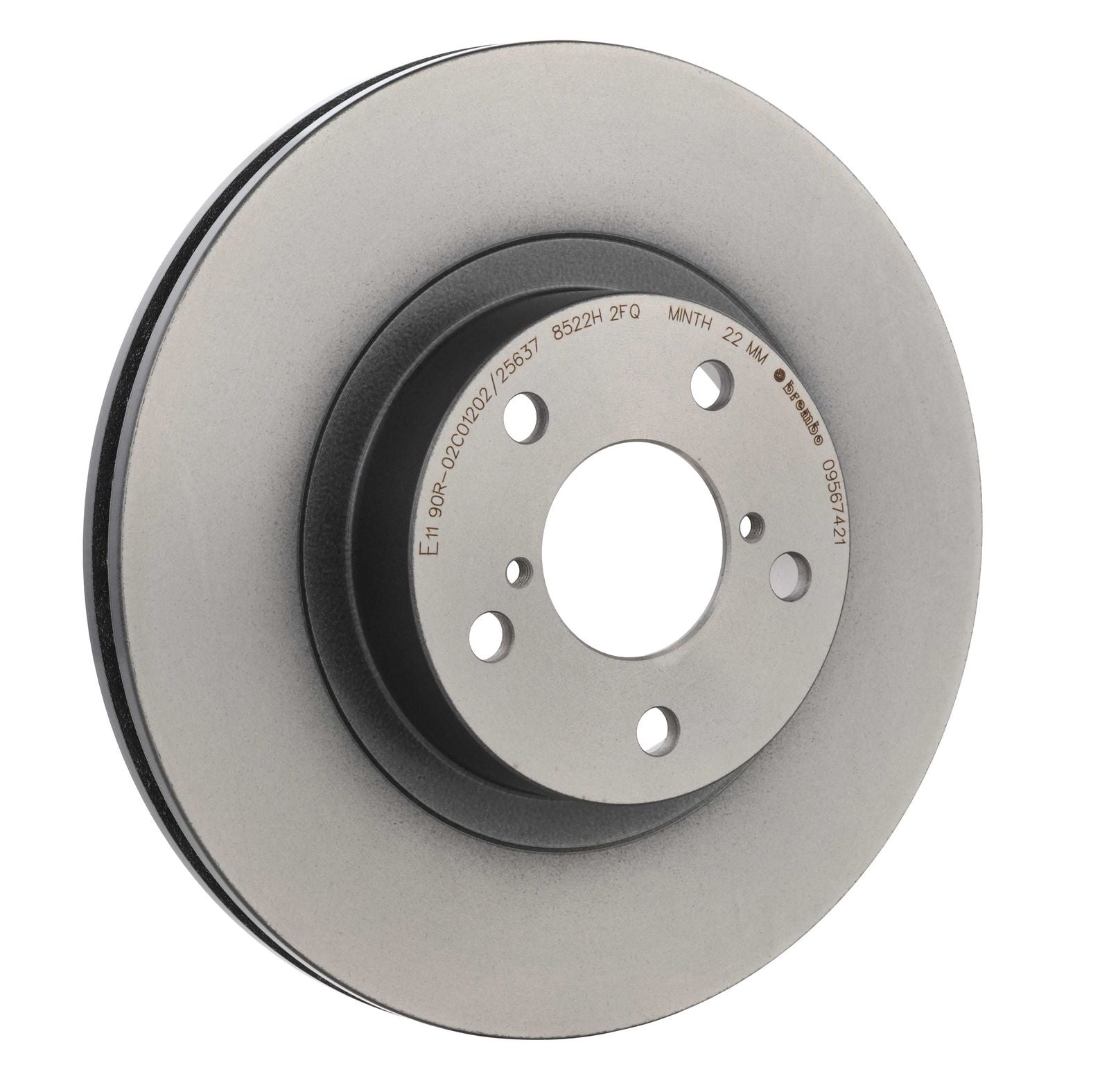 PRIME UV Coated Front Disc Brake Rotor - 09.5674.21_28