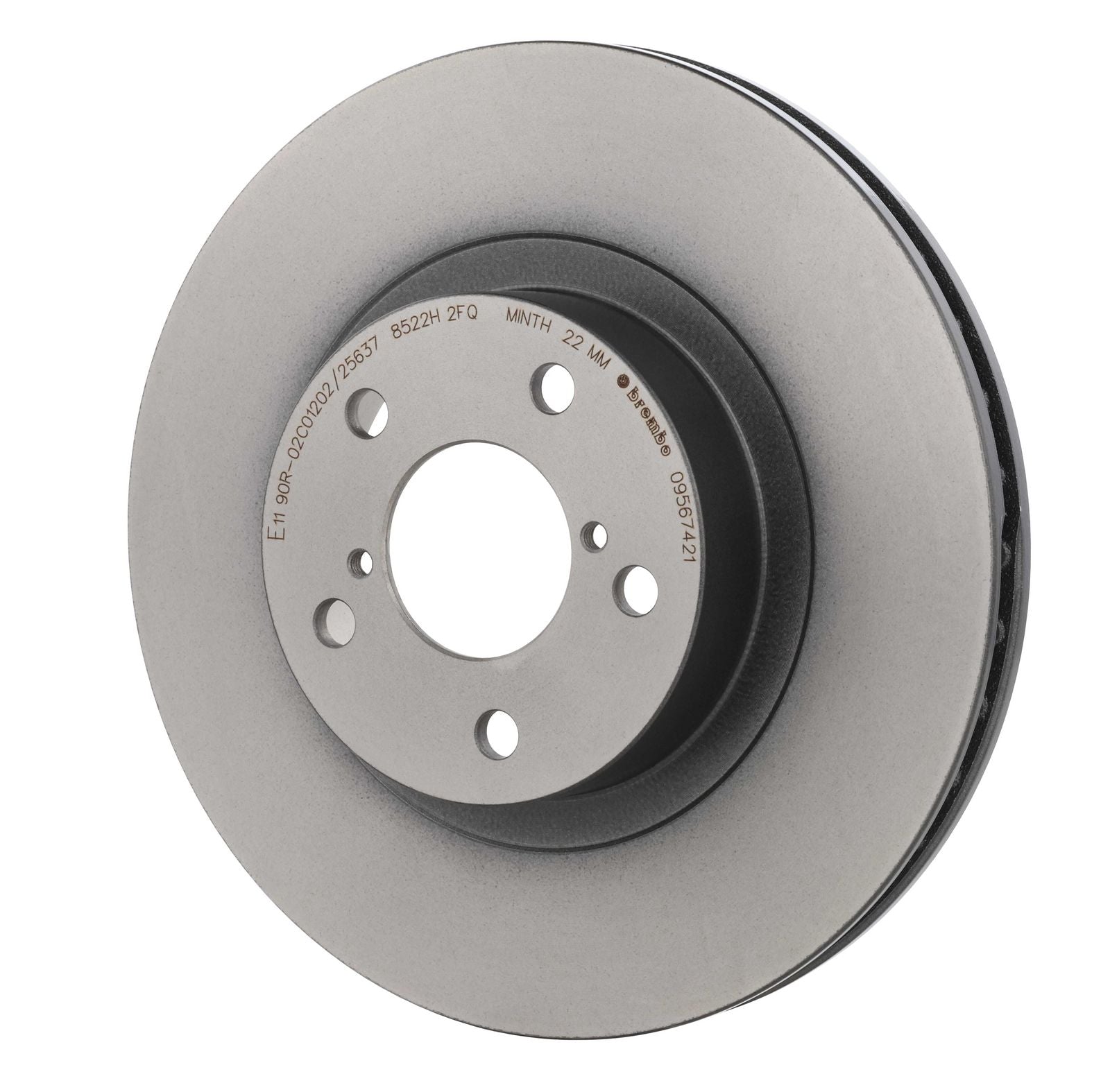 PRIME UV Coated Front Disc Brake Rotor - 09.5674.21_08