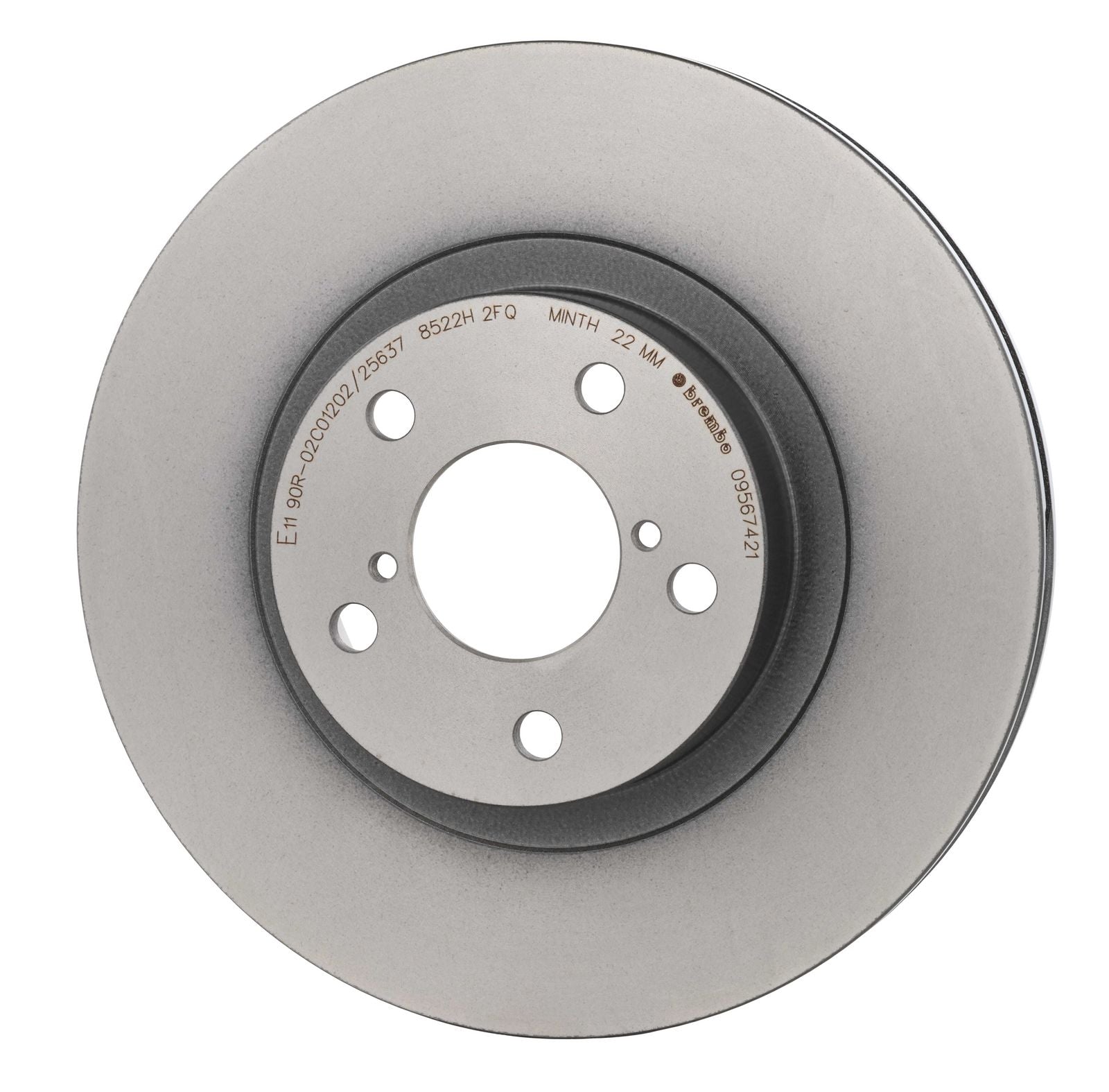PRIME UV Coated Front Disc Brake Rotor - 09.5674.21_07