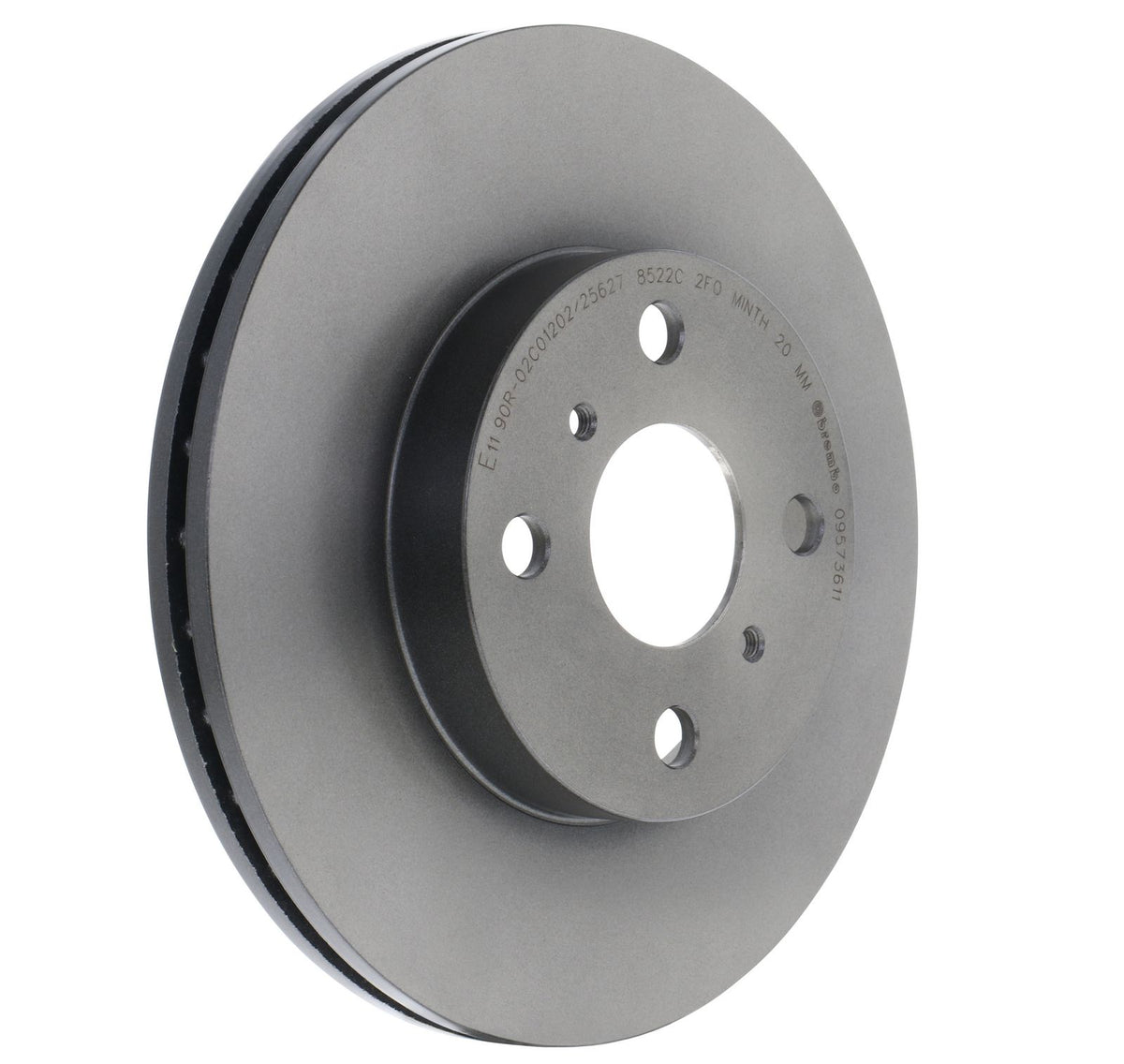 PRIME UV Coated Front Disc Brake Rotor - 09.5736.11_23