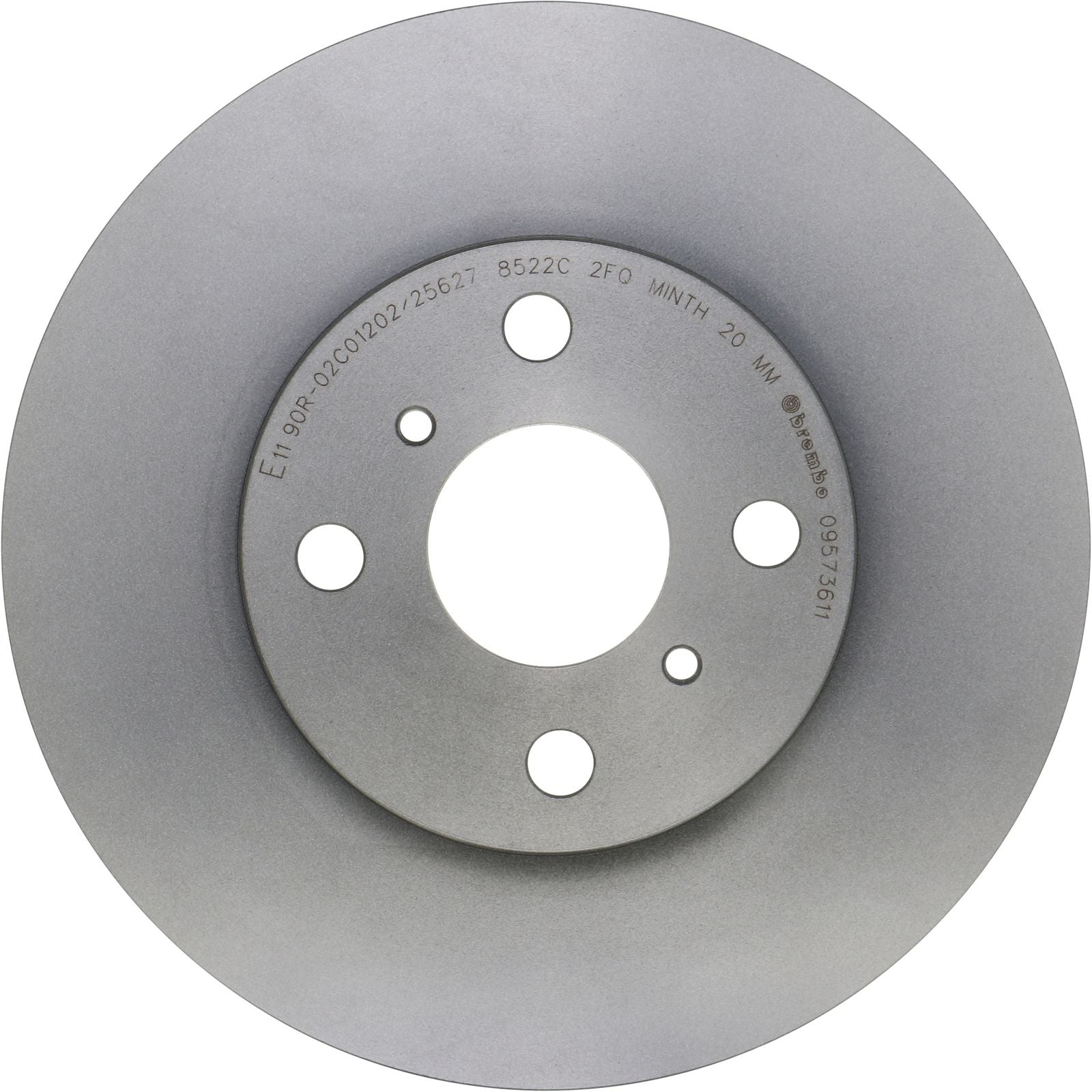 PRIME UV Coated Front Disc Brake Rotor - 09.5736.11_28
