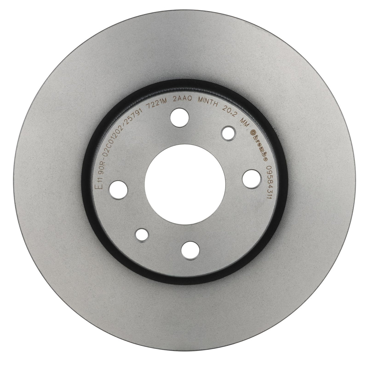 PRIME UV Coated Front Disc Brake Rotor - 09.5843.11_07