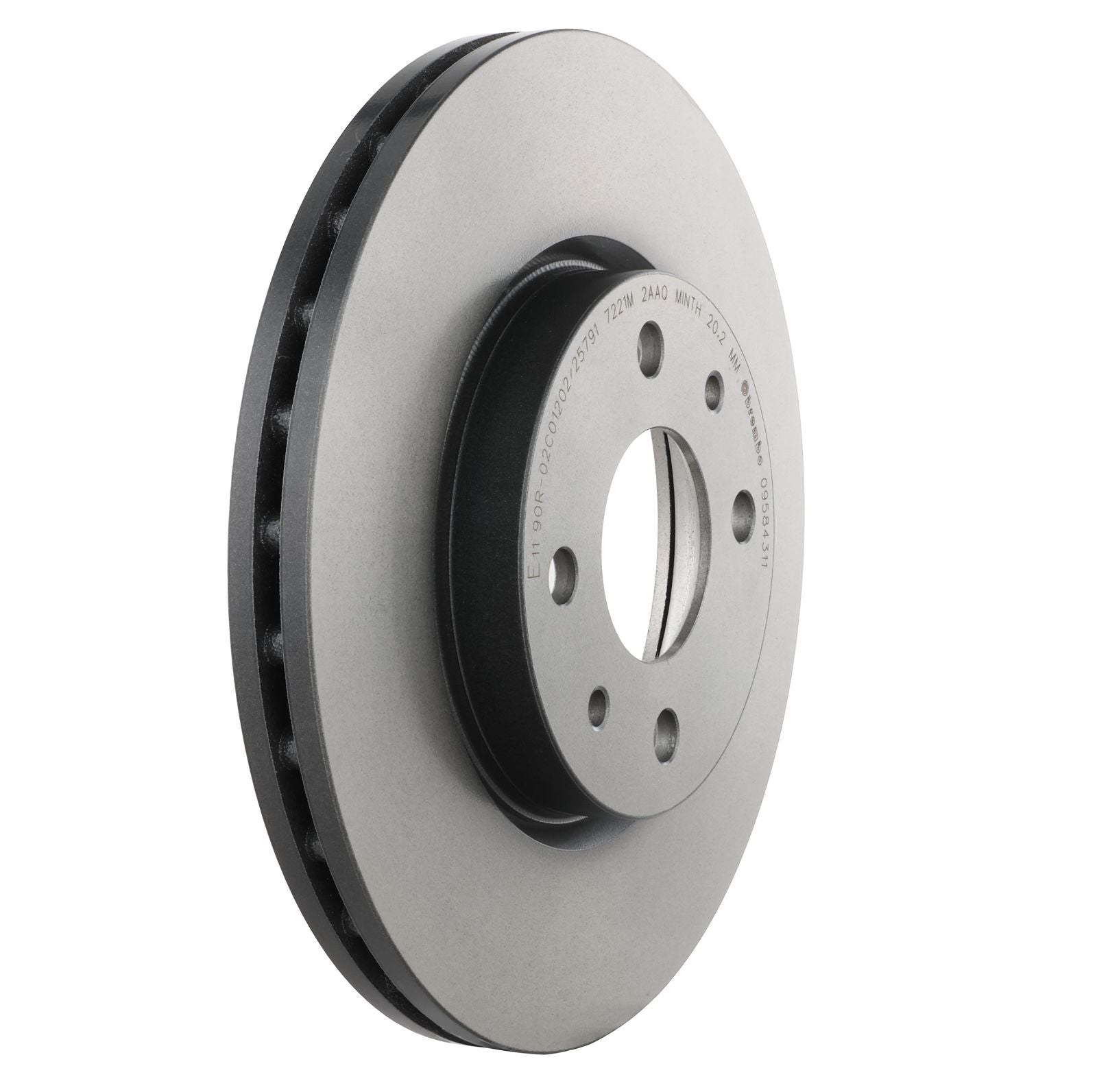 PRIME UV Coated Front Disc Brake Rotor - 09.5843.11_27