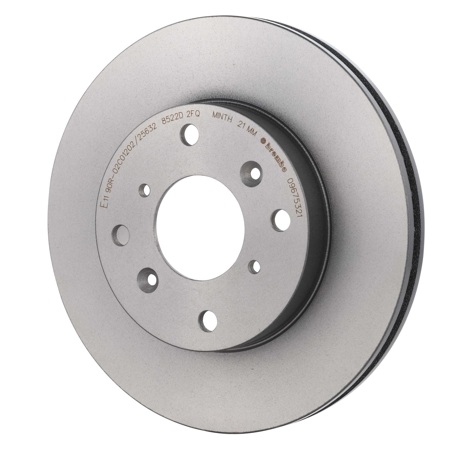PRIME UV Coated Front Disc Brake Rotor - 09.6753.21_09