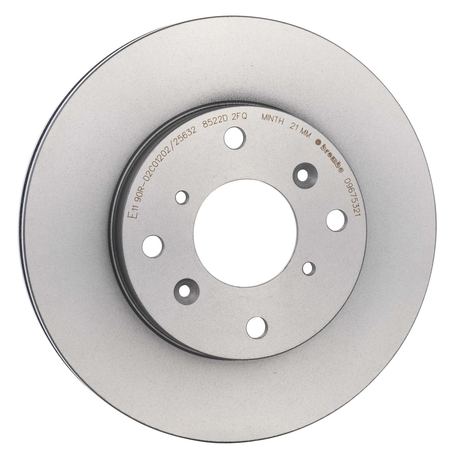 PRIME UV Coated Front Disc Brake Rotor - 09.6753.21_30