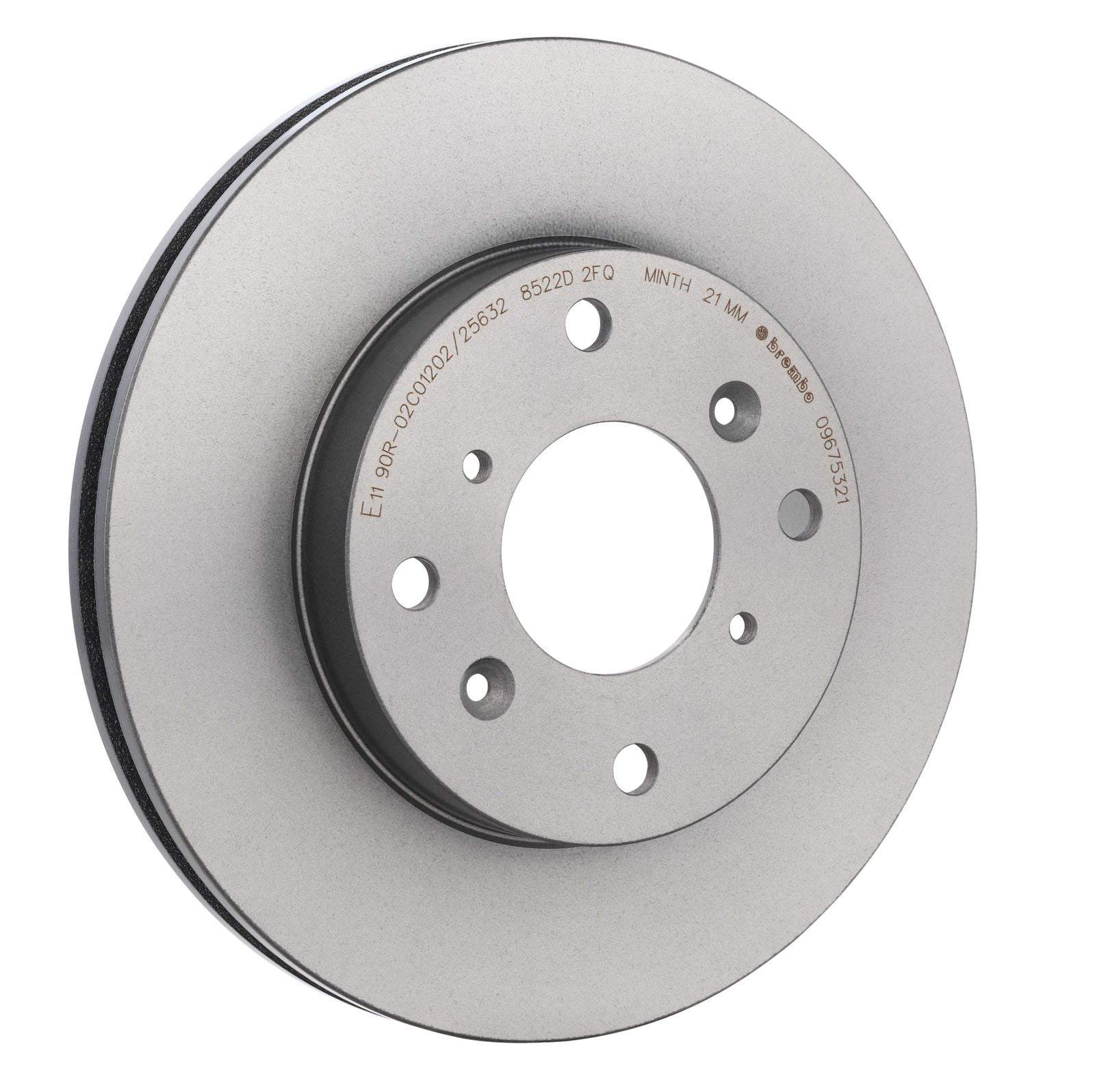 PRIME UV Coated Front Disc Brake Rotor - 09.6753.21_29