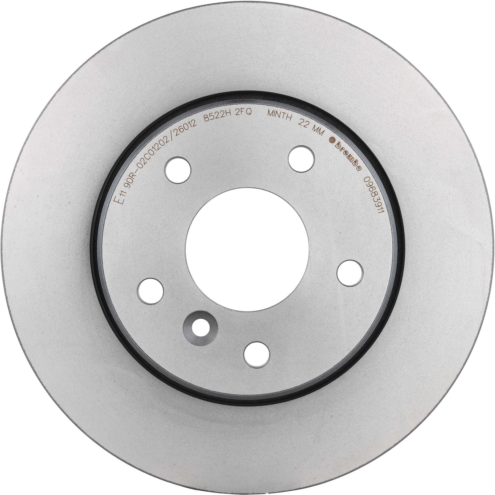 PRIME UV Coated Front Disc Brake Rotor - 09.6839.11_03