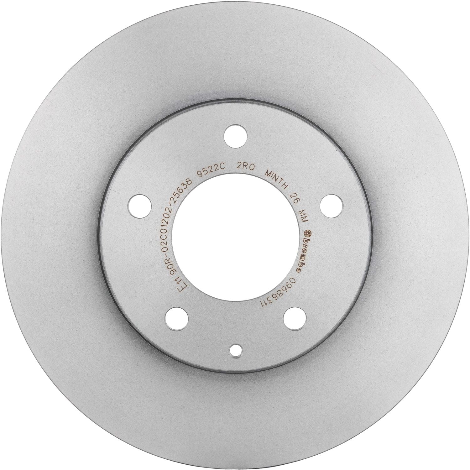 PRIME UV Coated Front Disc Brake Rotor - 09.6863.11_02